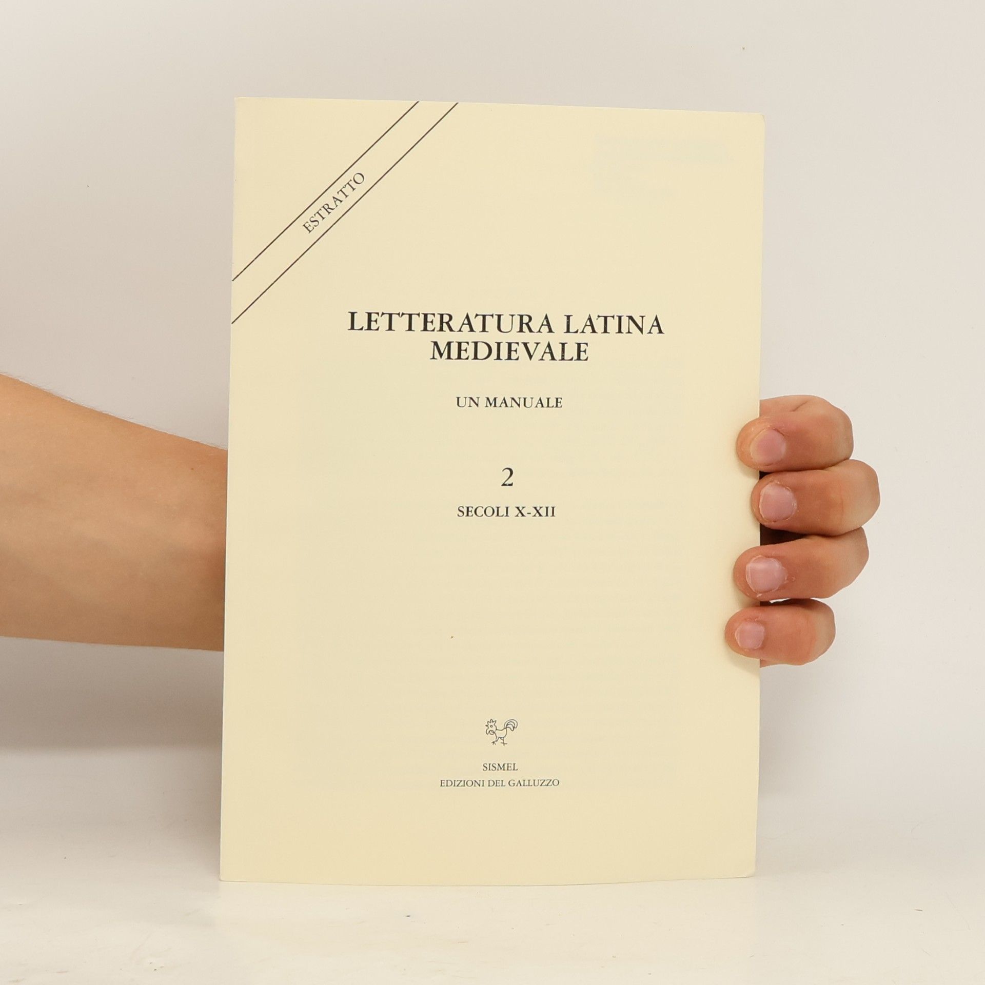 Millennio medievale - 2: Letteratura latina medievale. Secoli X-XII