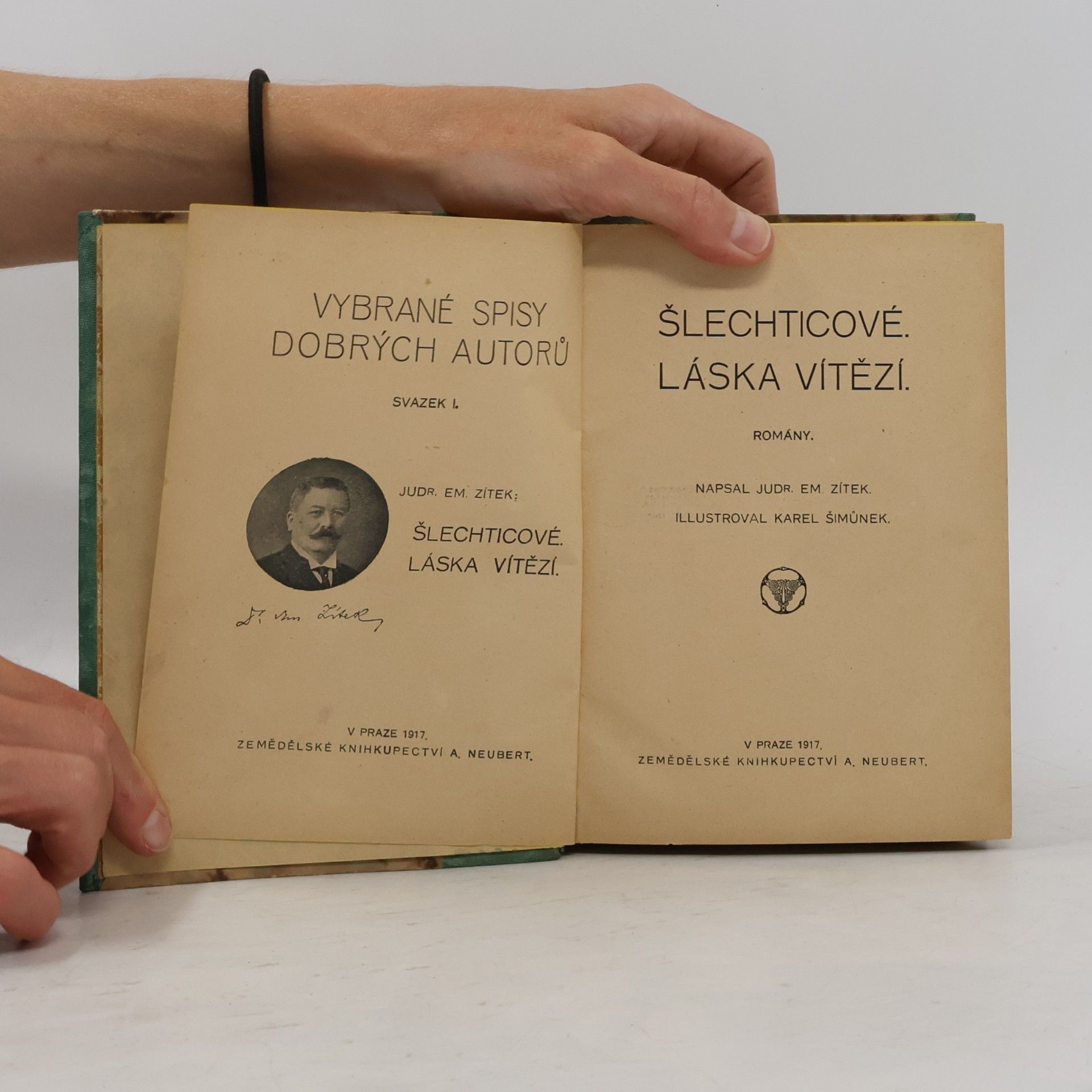 Em. Zítek Šlechticové. Láska vítězí