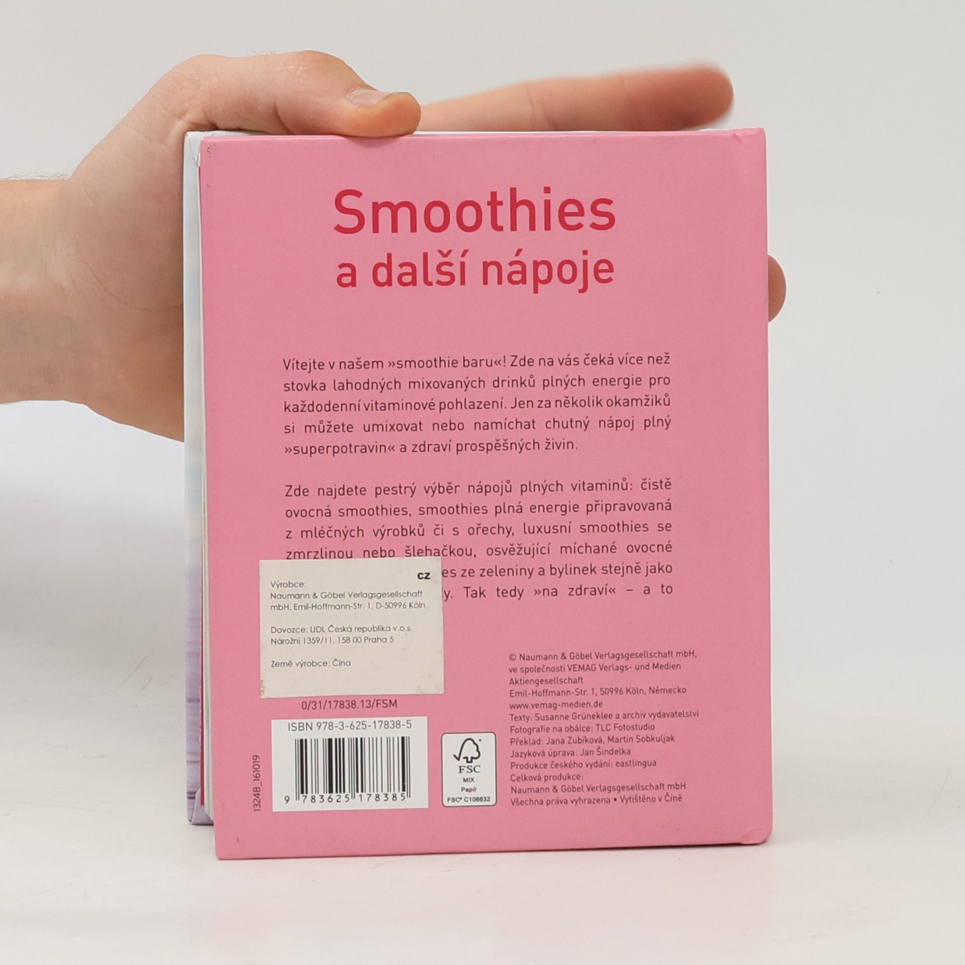 Various authors Smoothies a další nápoje