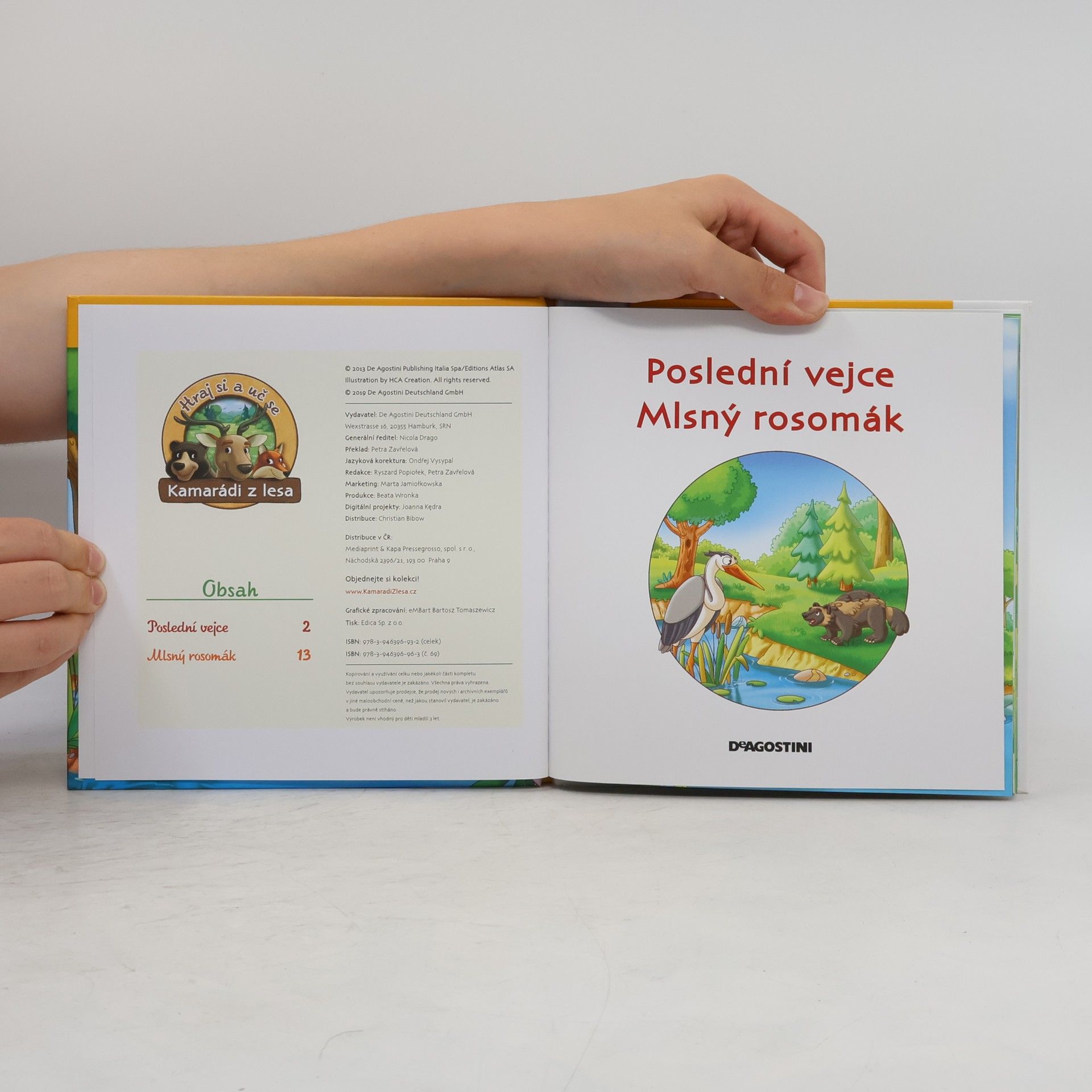 Kolektív autorov Tajemství lesa 69. Poslední vejce. Mlsný rosomák