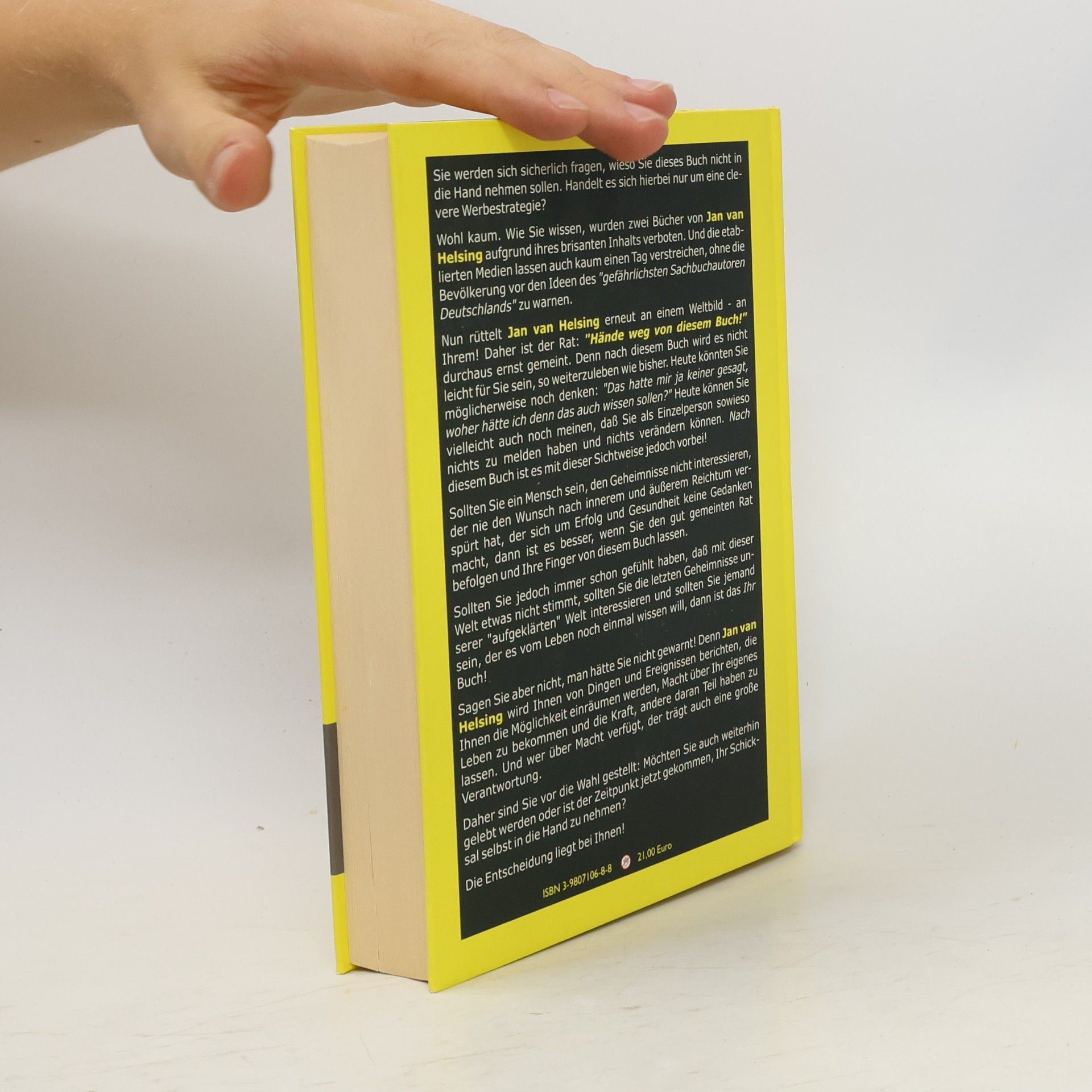 Jan Udo Holey Hände Weg von Diesem Buch!