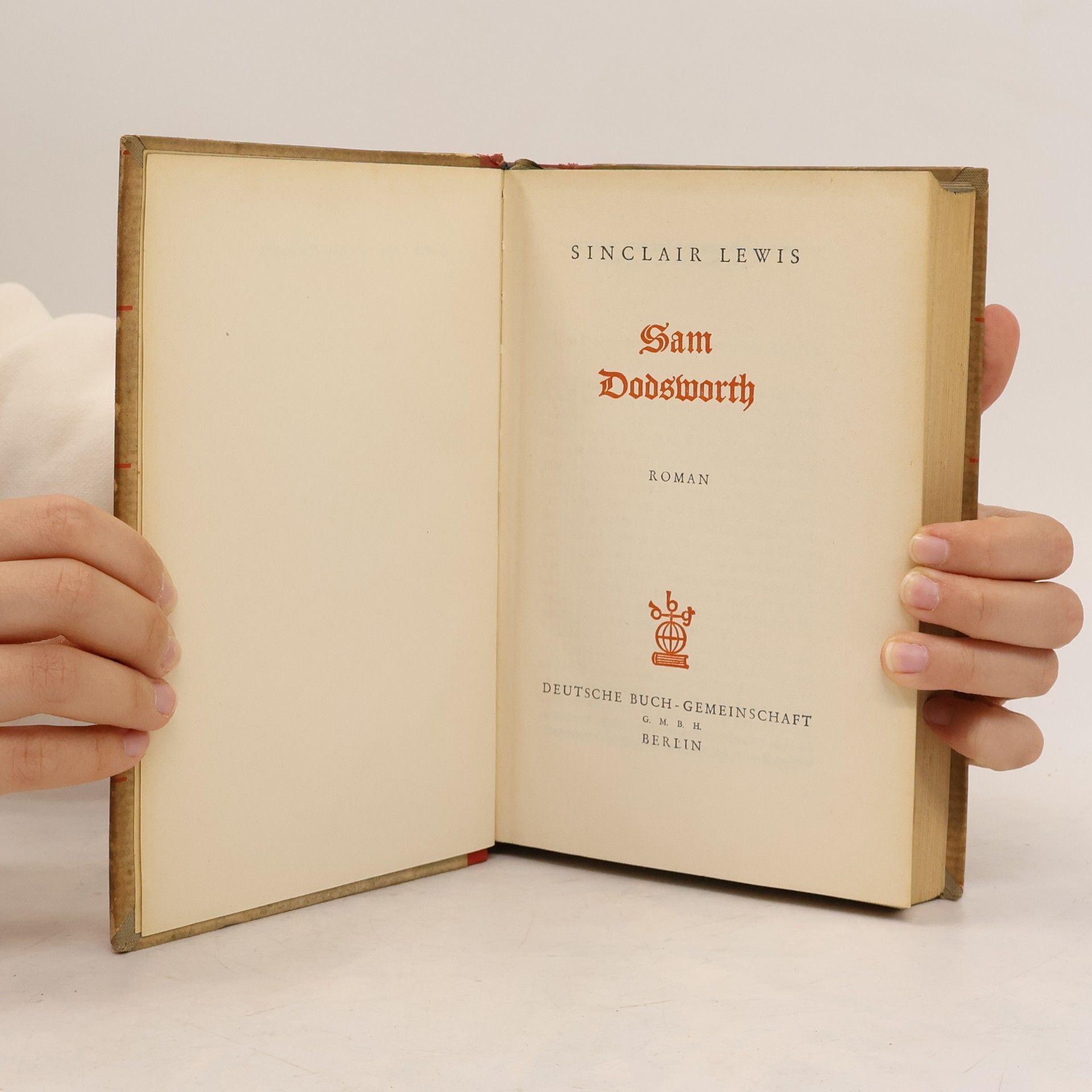 Sinclair Lewis Sam Dodsworth