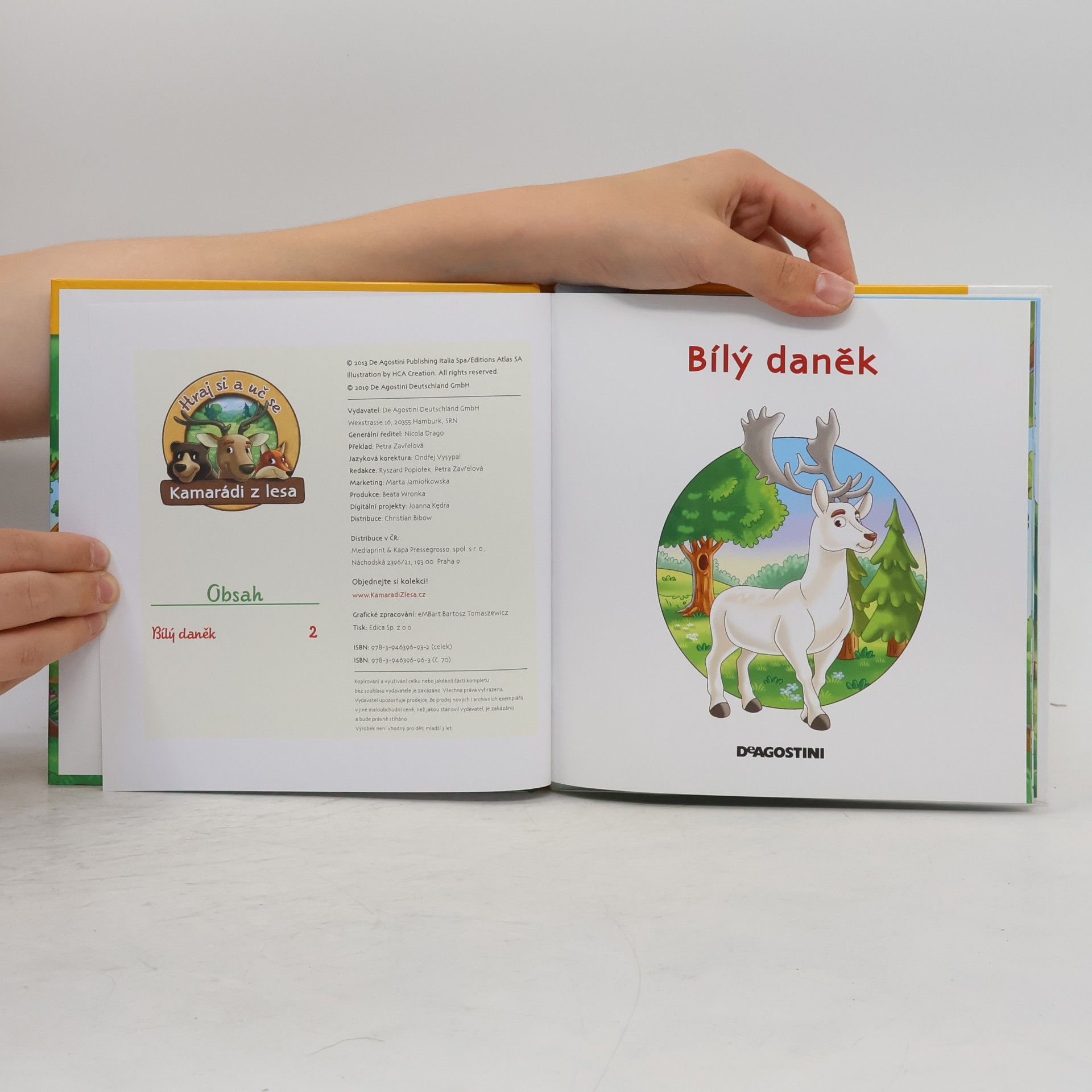 Autorenkollektiv Tajemství lesa 70. Bílý daněk