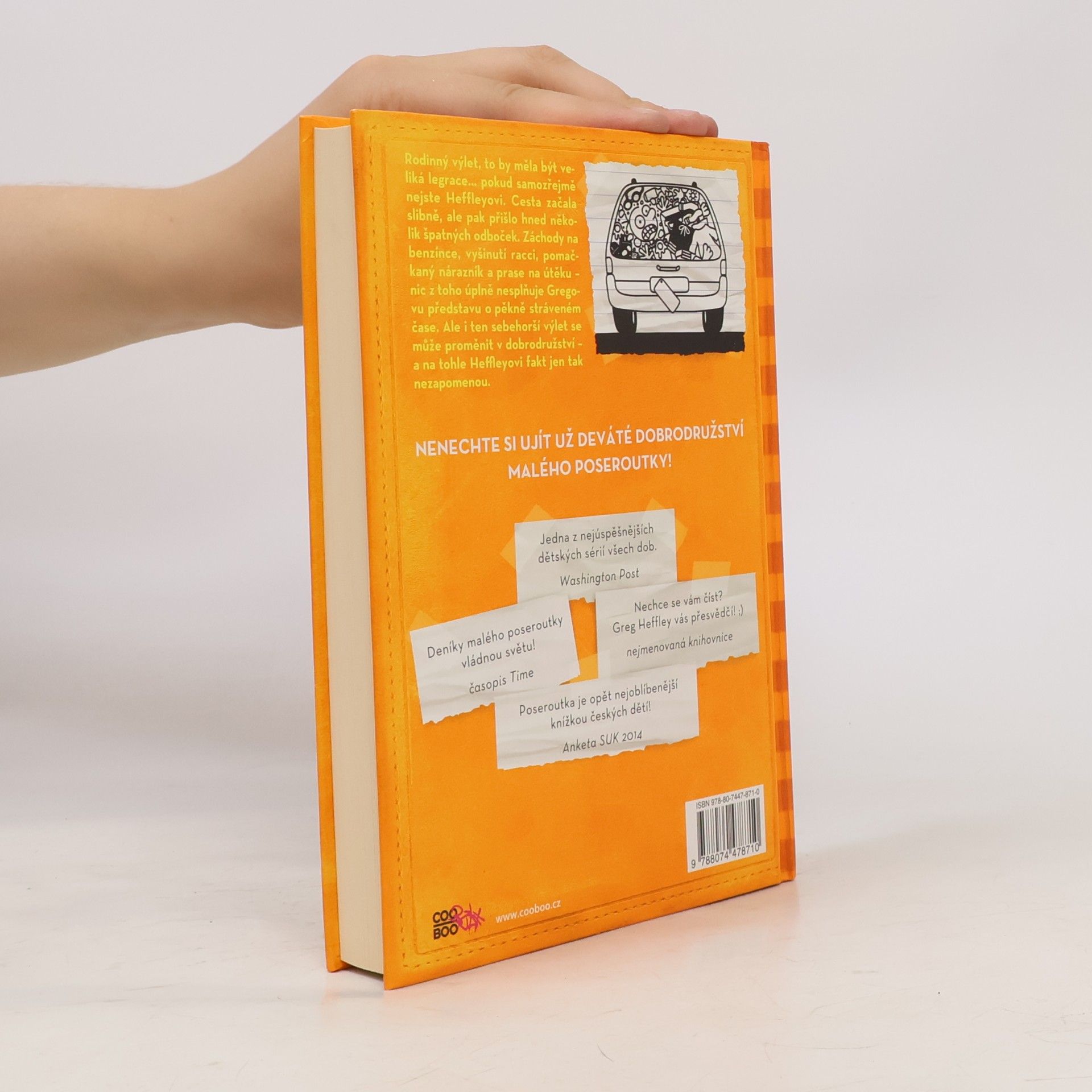 Jeff Kinney Deník malého poseroutky 9. Výlet za všechny peníze