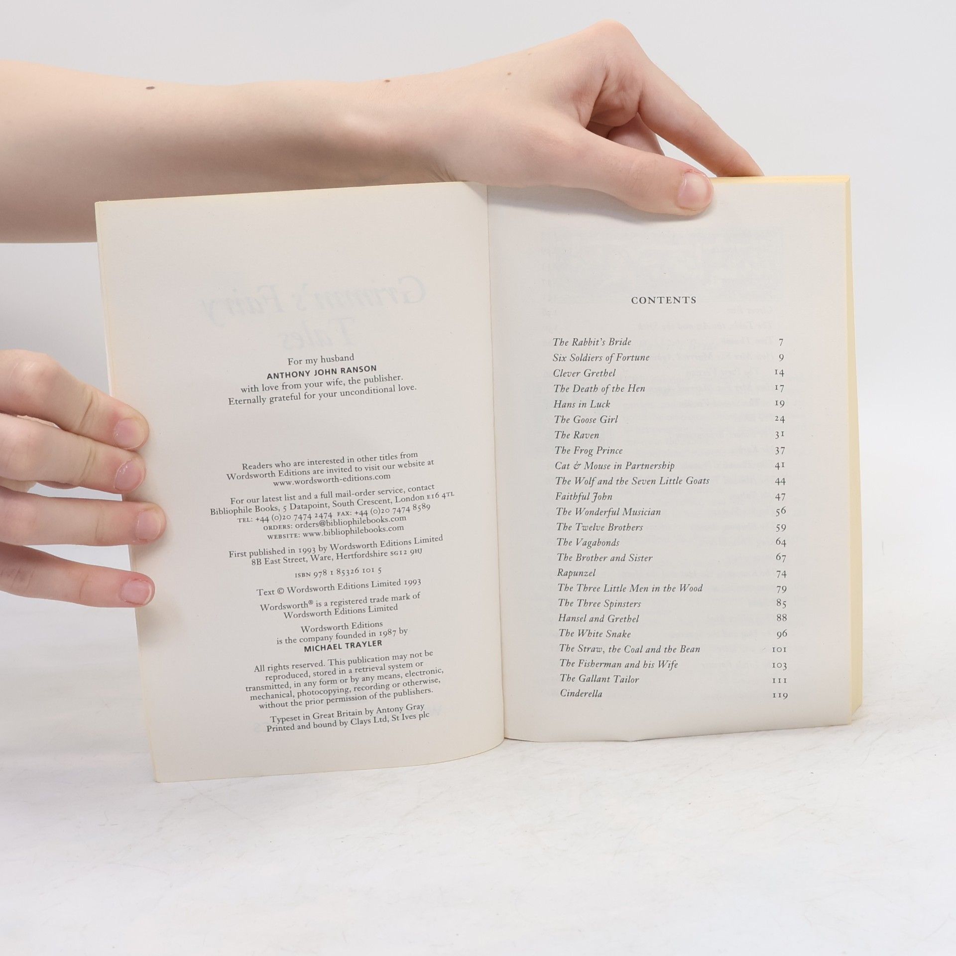 Wilhelm Grimm Grimm´s Fairy Tales