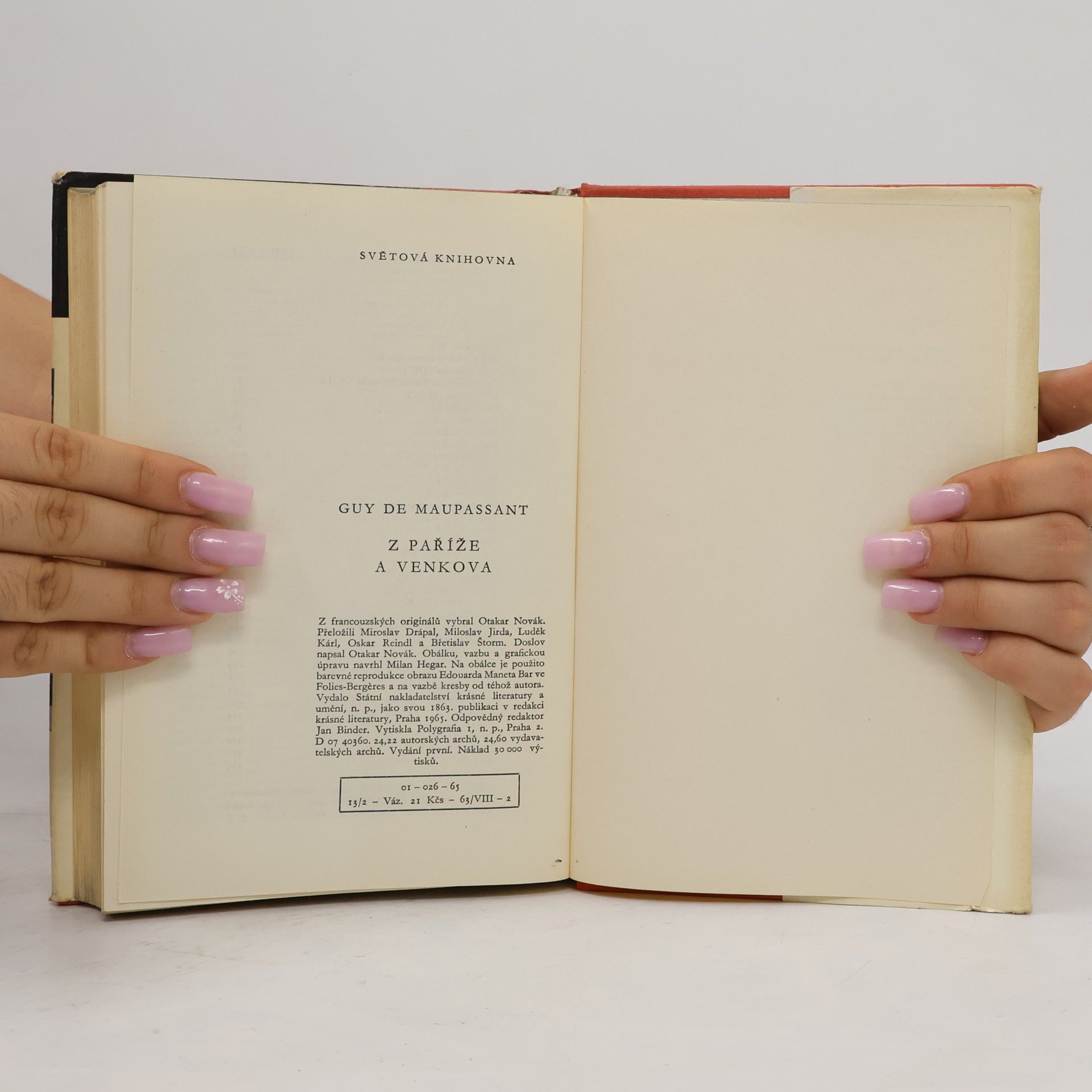 Guy de Maupassant Z Paříže a venkova