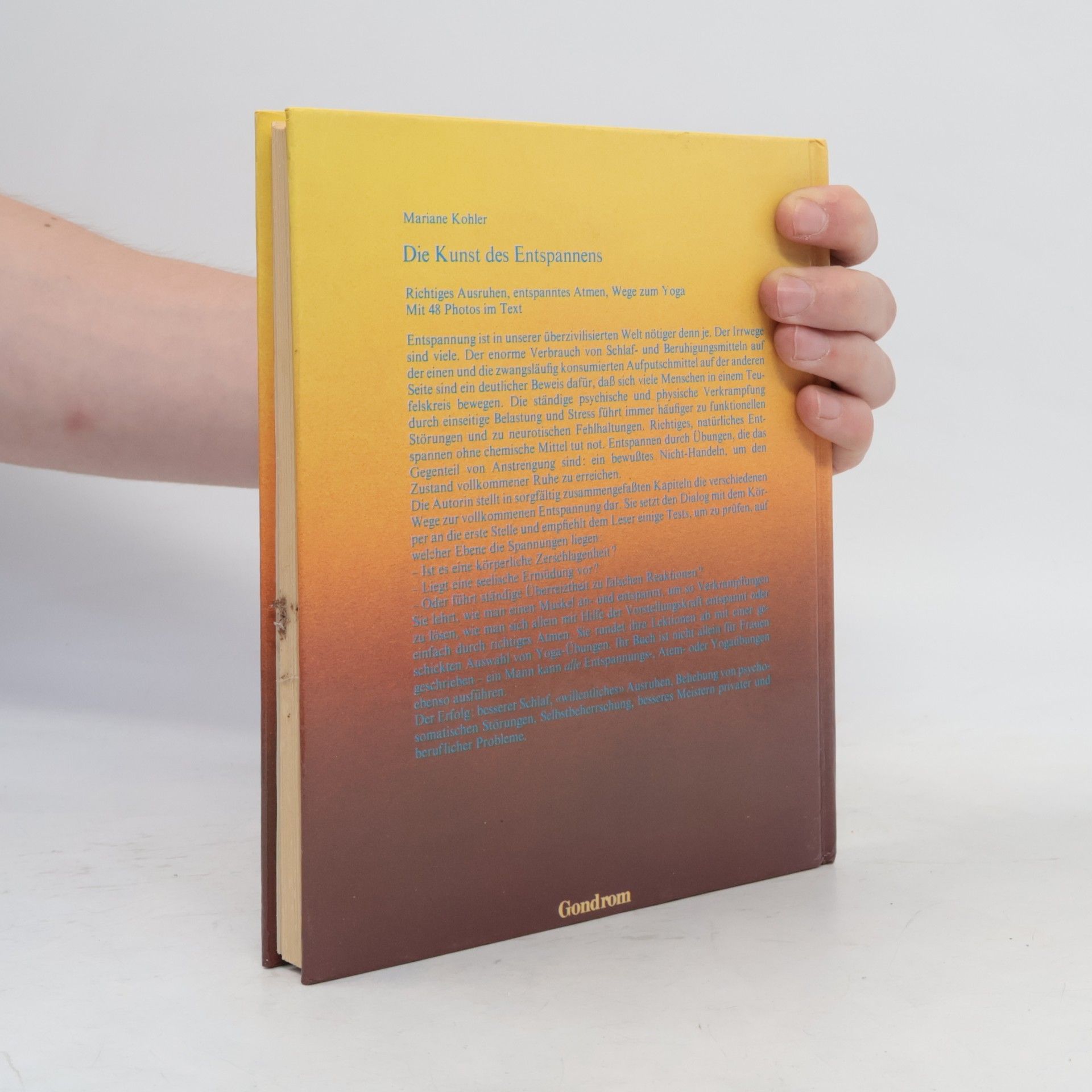 Mariane Kohler Die Kunst des Entspannens