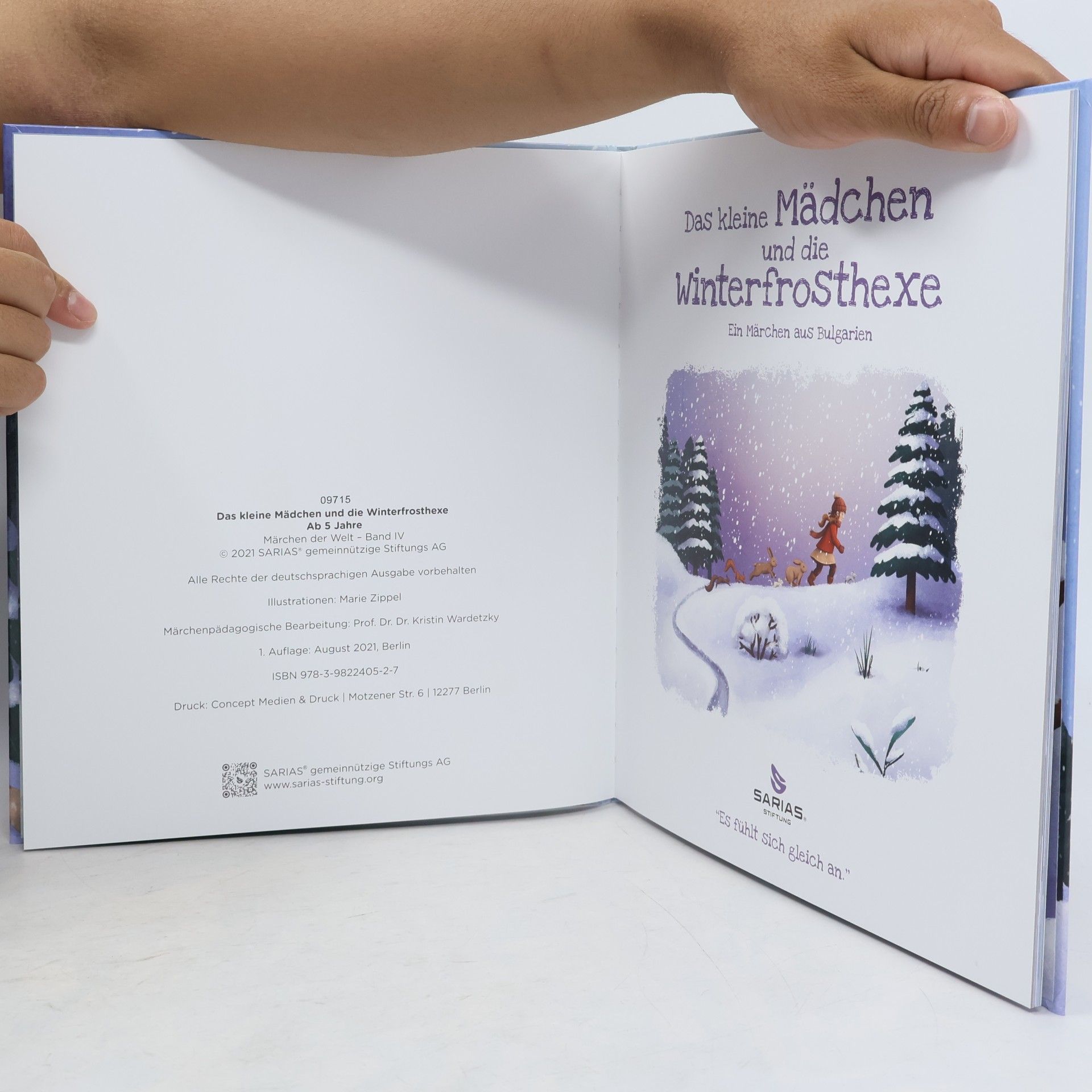 Marie Zippel Das kleine Mädchen und die Winterfrosthexe IV