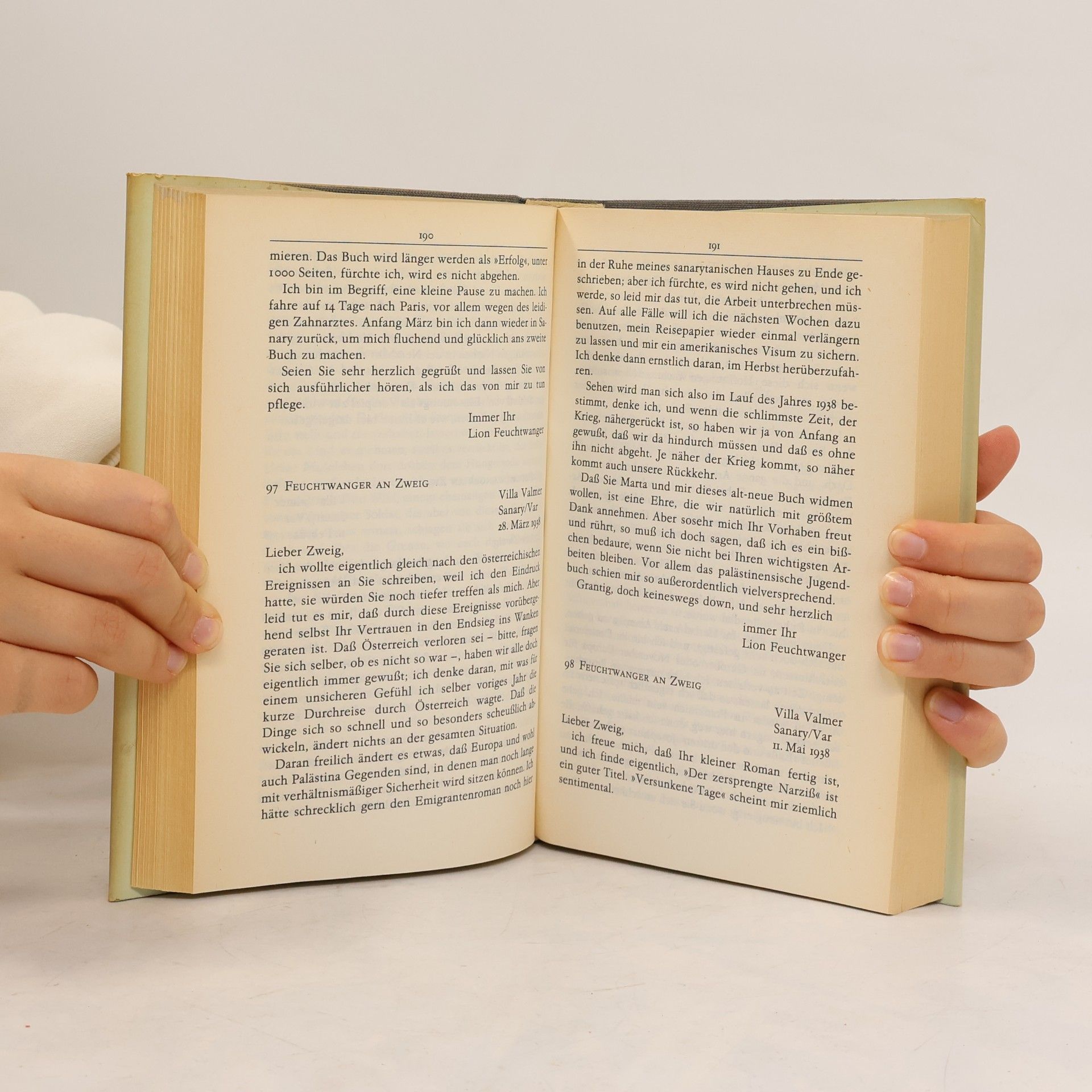Arnold Zweig Briefwechsel 1933 - 1958 I.