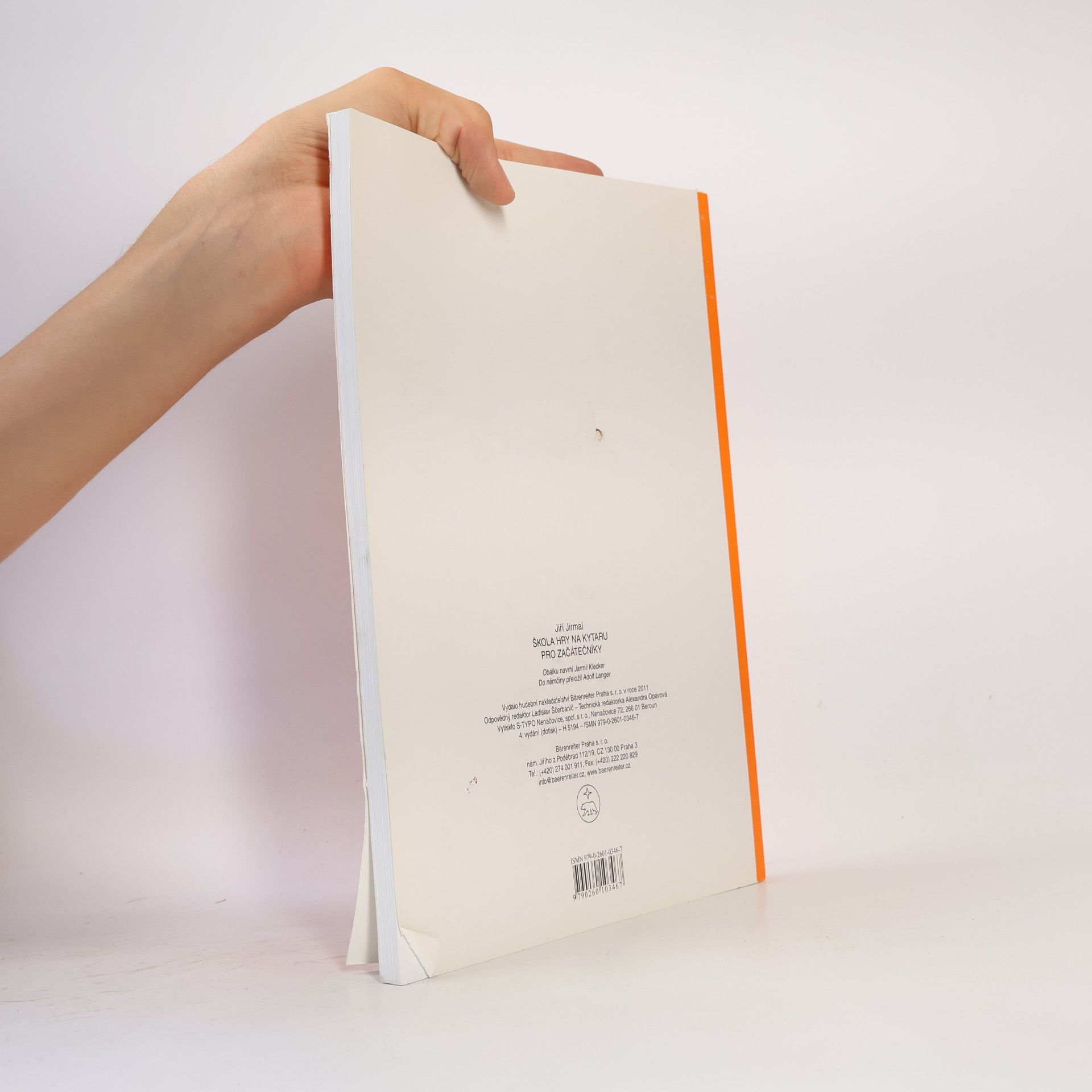 Bärenreiter Praha s.r.o Škola hry na kytaru
