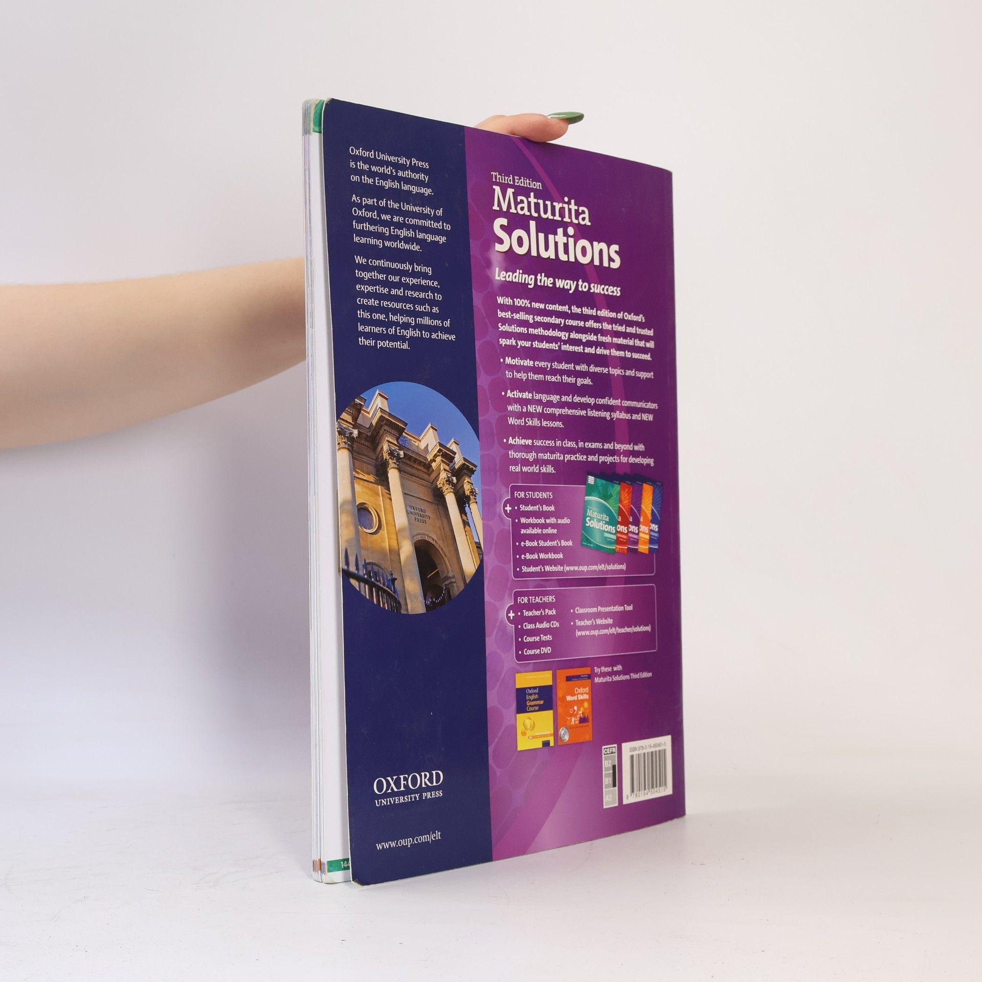 Paul A. Davies Maturita solutions : third edition. Intermediate. Student's book