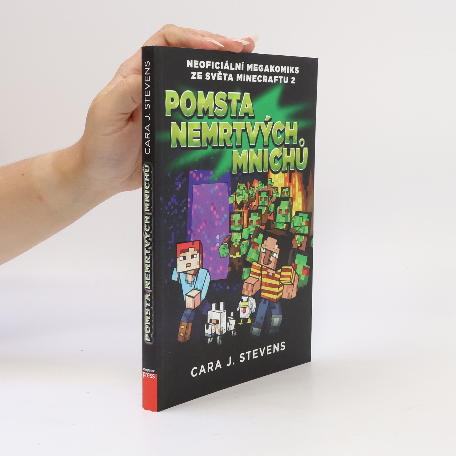 Cara J. Stevens Pomsta nemrtvých mnichů. Neoficiální megakomix ze světa Minecraftu 2