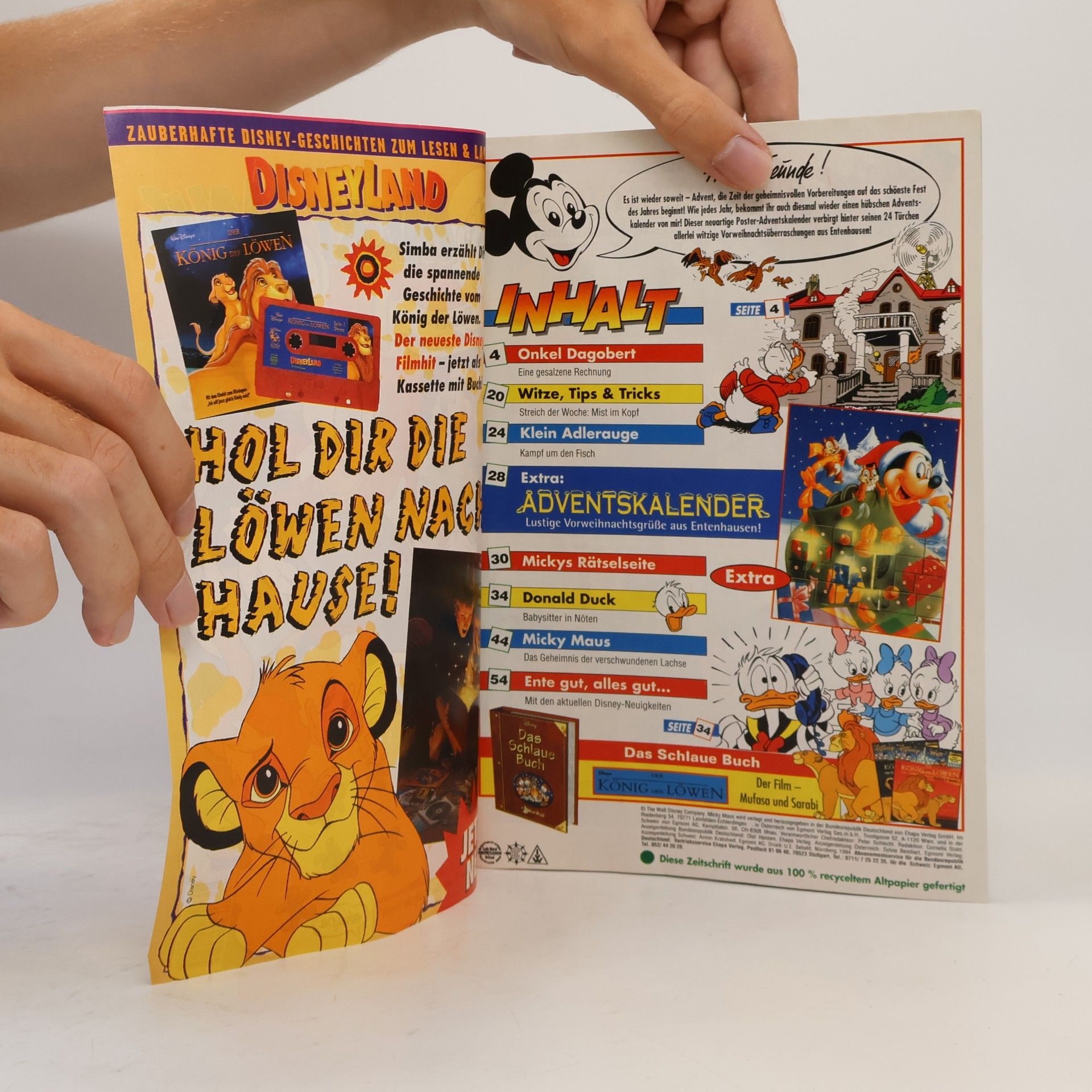 Collectif d'auteurs Micky maus 48/1994