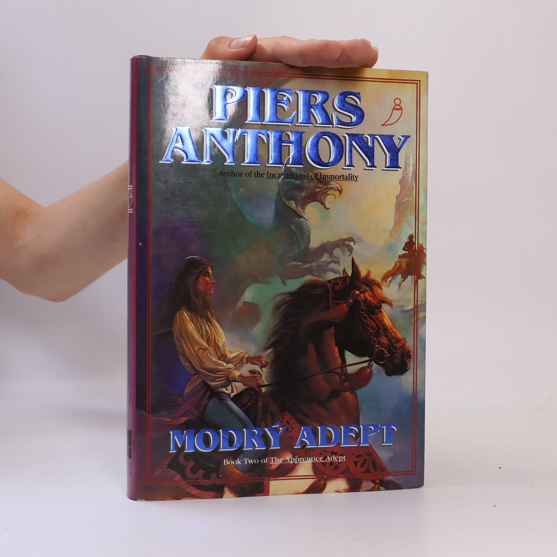 Piers Anthony Začínající adept 2. Modrý adept