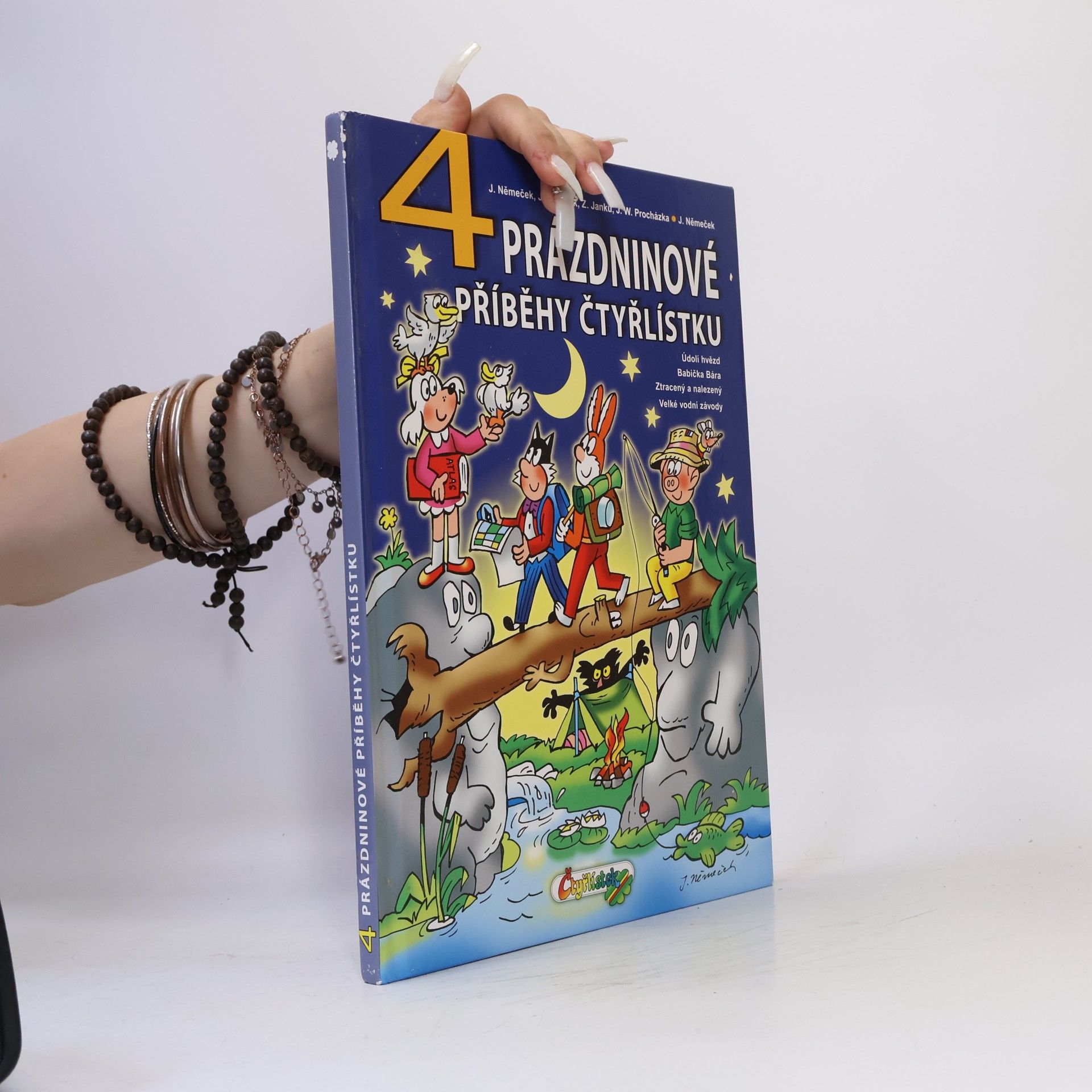 Zuzana Janků 4 prázdninové příběhy Čtyřlístku