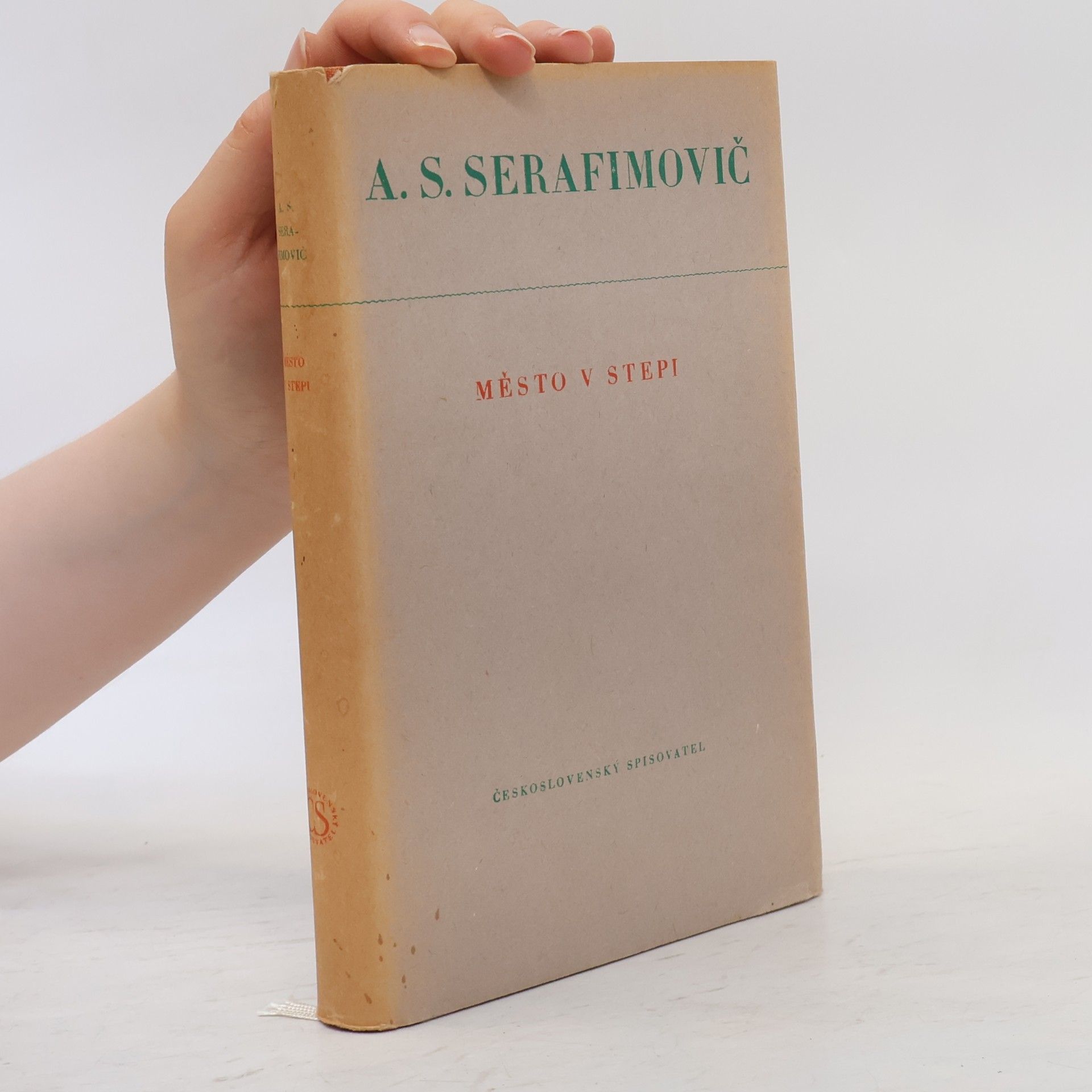 A. S. Serafimovič Město v stepi