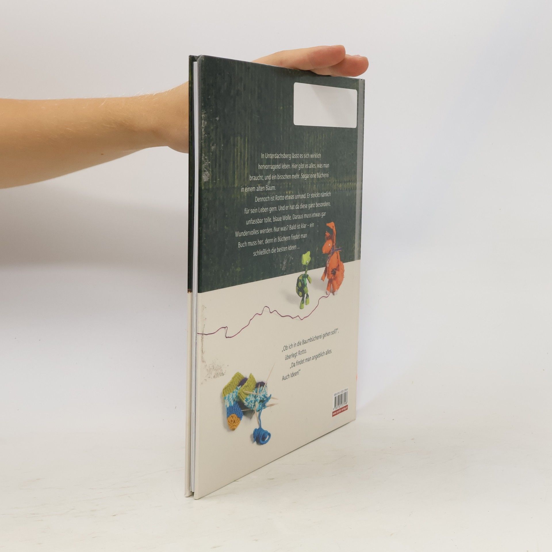 Renate Habinger Ich brauche ein Buch, denkt Rotto und macht sich auf die Socken