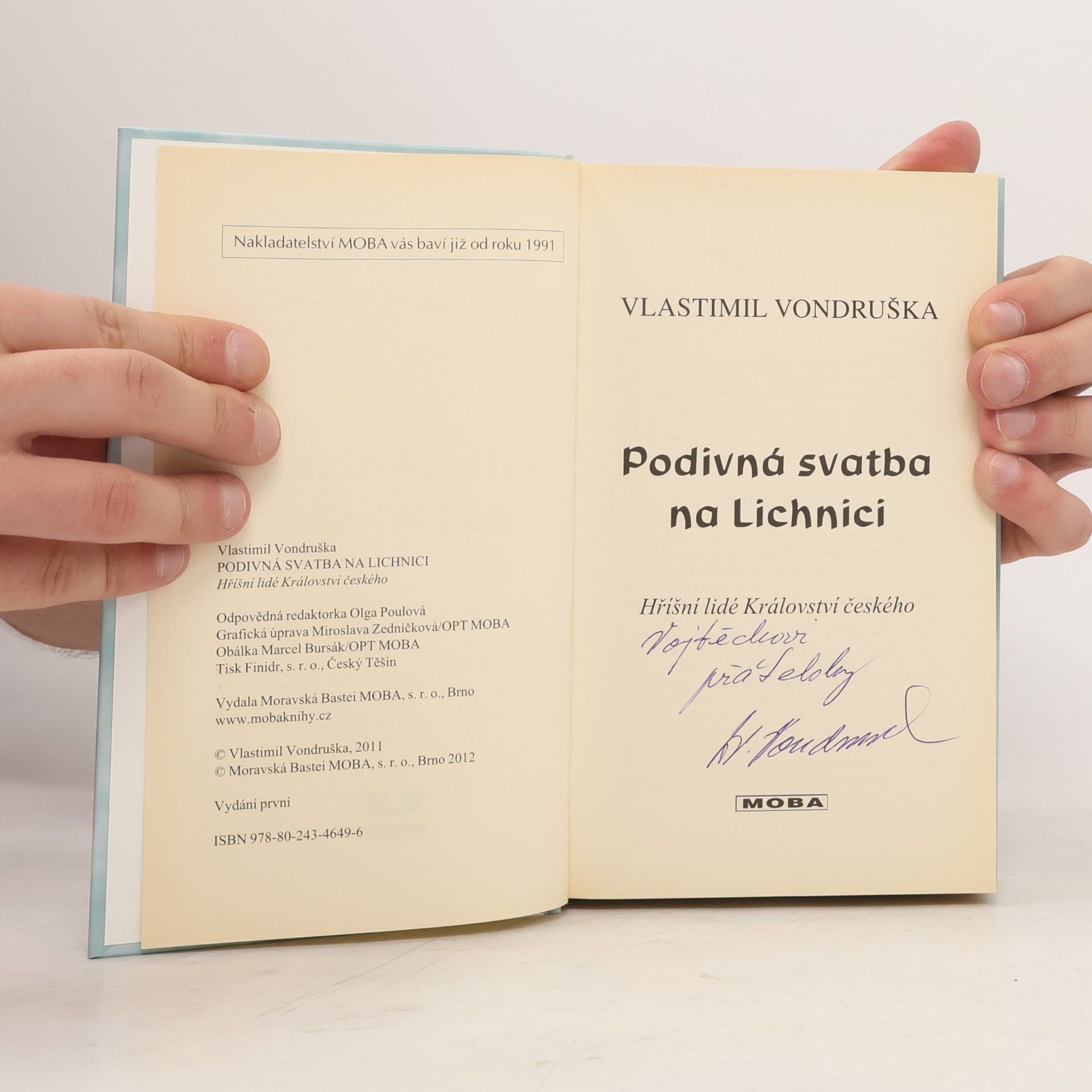 Vlastimil Vondruška Podivná svatba na Lichnici