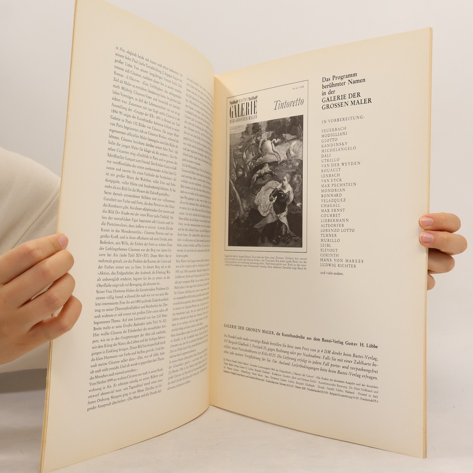 Autorenkollektiv Bastei Galerie der grossen Maler: Paul Cézanne