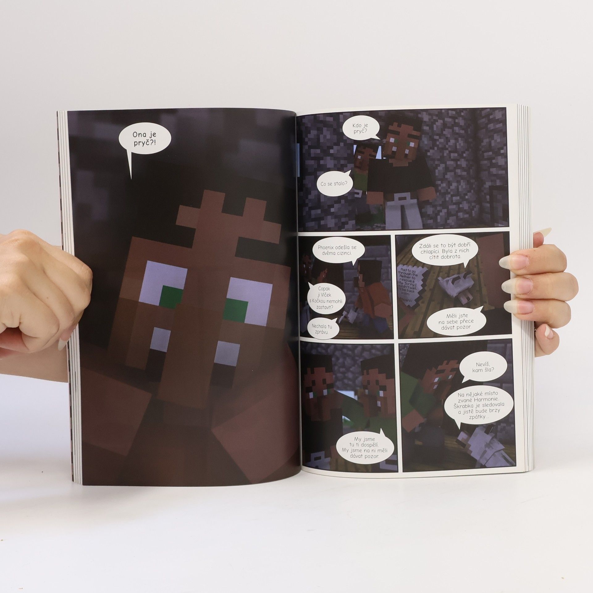 Cara J. Stevens Proroctví náhrdelníku. Neoficiální megakomiks ze světa Minecraftu