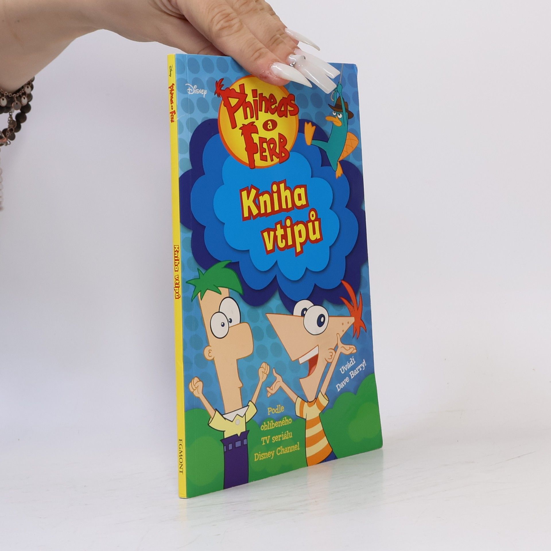 Kitty Richards Phineas a Ferb: Kniha vtipů