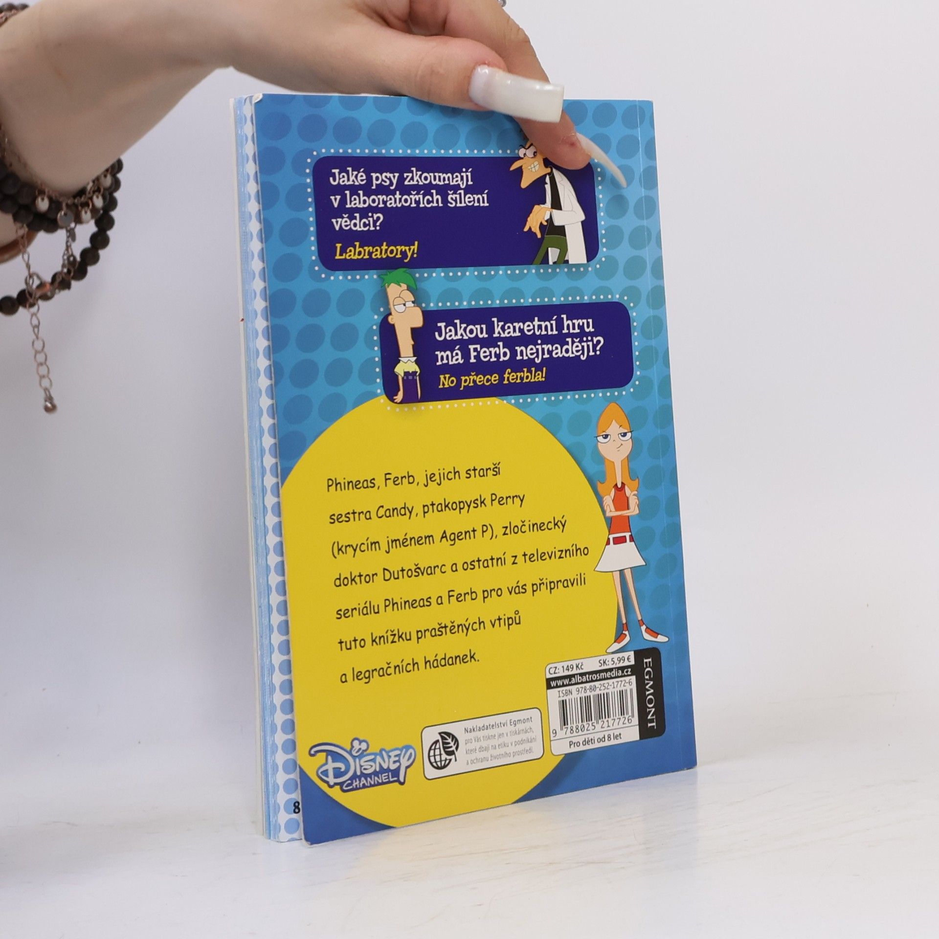 Kitty Richards Phineas a Ferb: Kniha vtipů