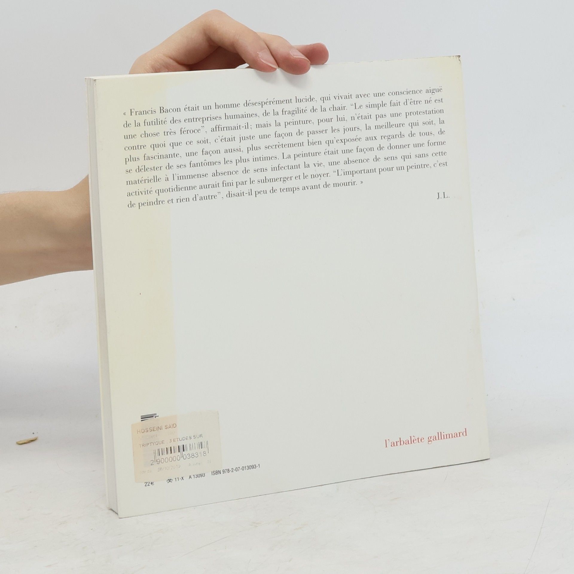 Jonathan Littell Triptyque