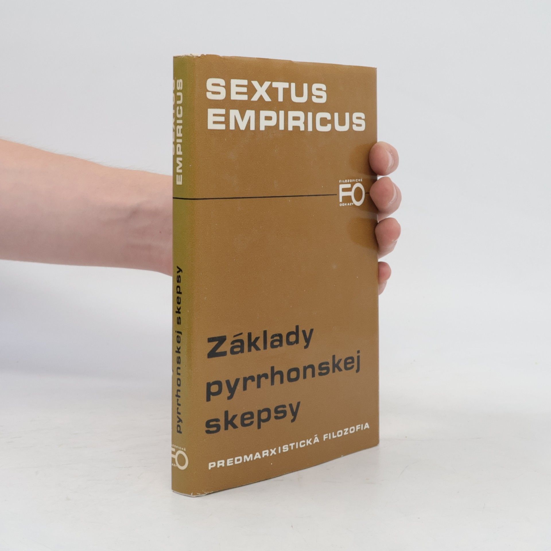 Milan Štefanko Základy pyrrhonskej skepsy