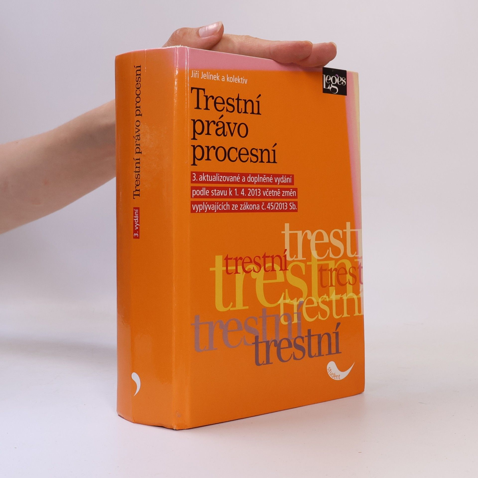 Jiří Jelínek Trestní právo procesní