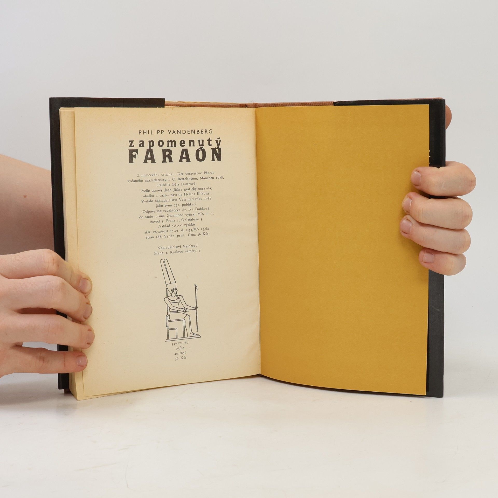 Philipp Vandenberg Zapomenutý faraon