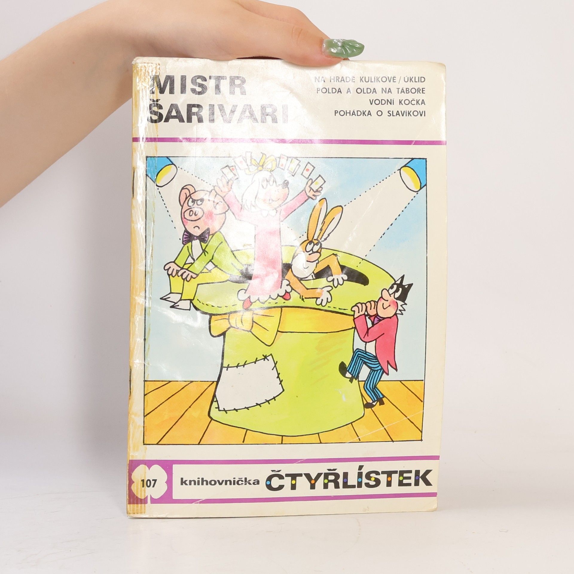 Jaroslav Němeček Čtyřlístek 107. Mistr Šarivari
