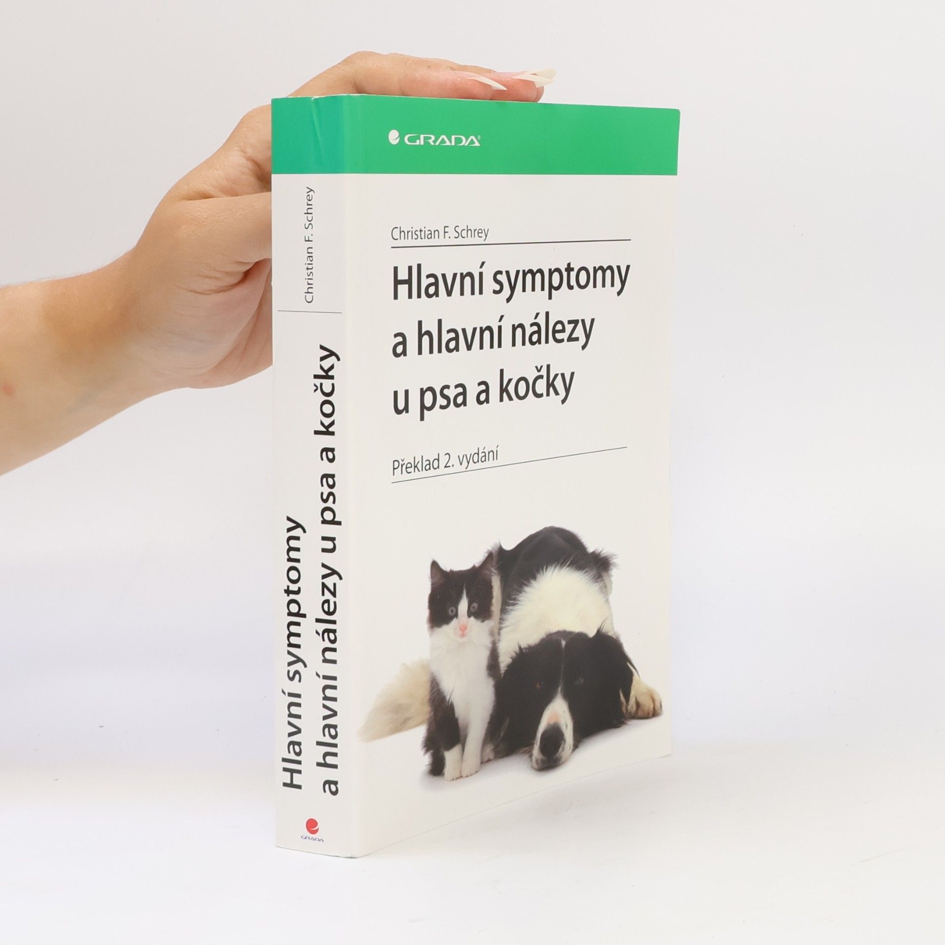 Hlavní symptomy a hlavní nálezy u psa a kočky
