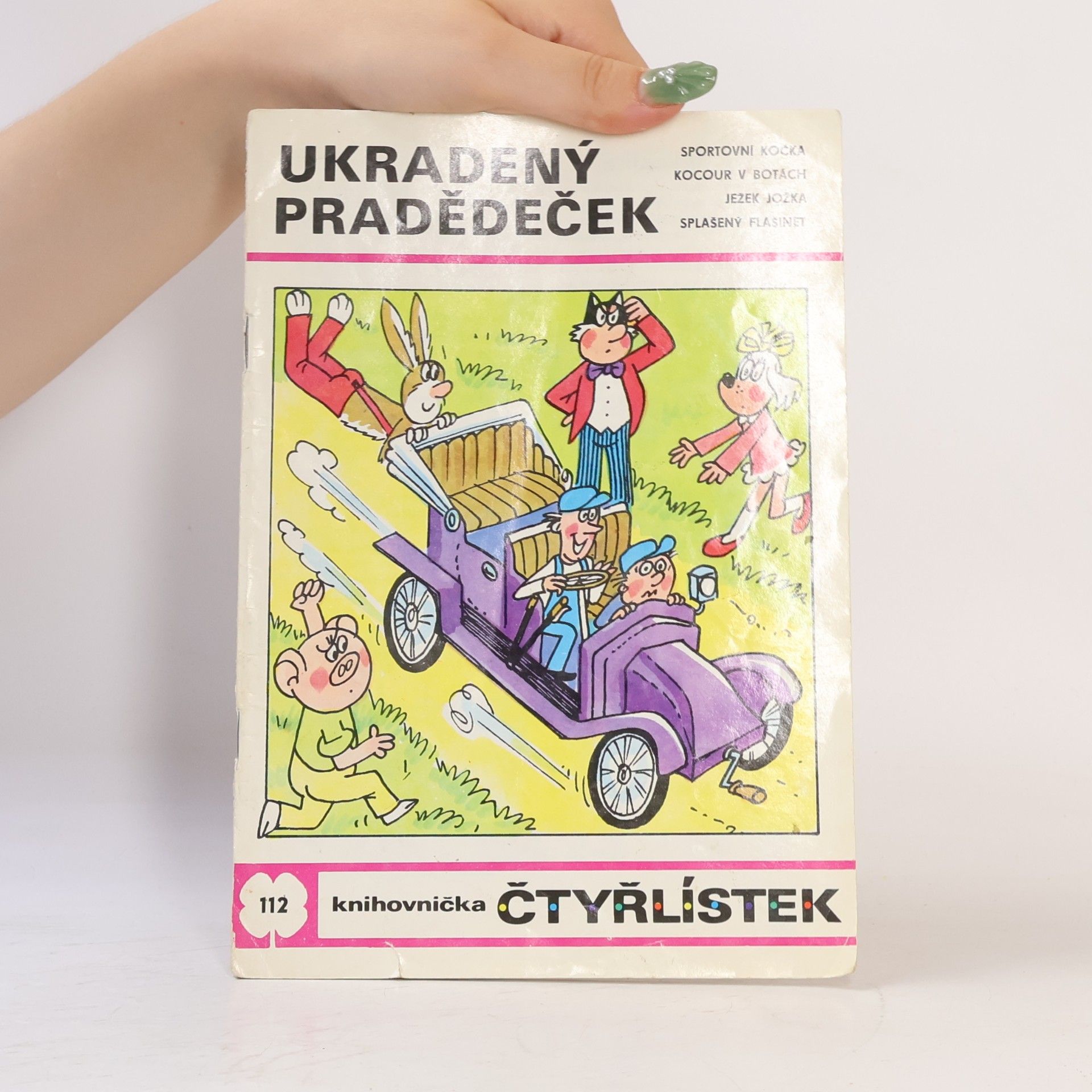Jaroslav Němeček Čtyřlístek 112. Ukradený pradědeček