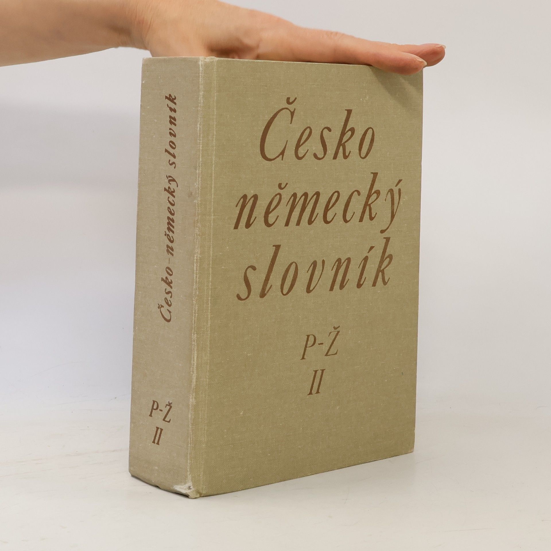 Hugo Siebenschein Česko-německý slovník 2. P-Ž