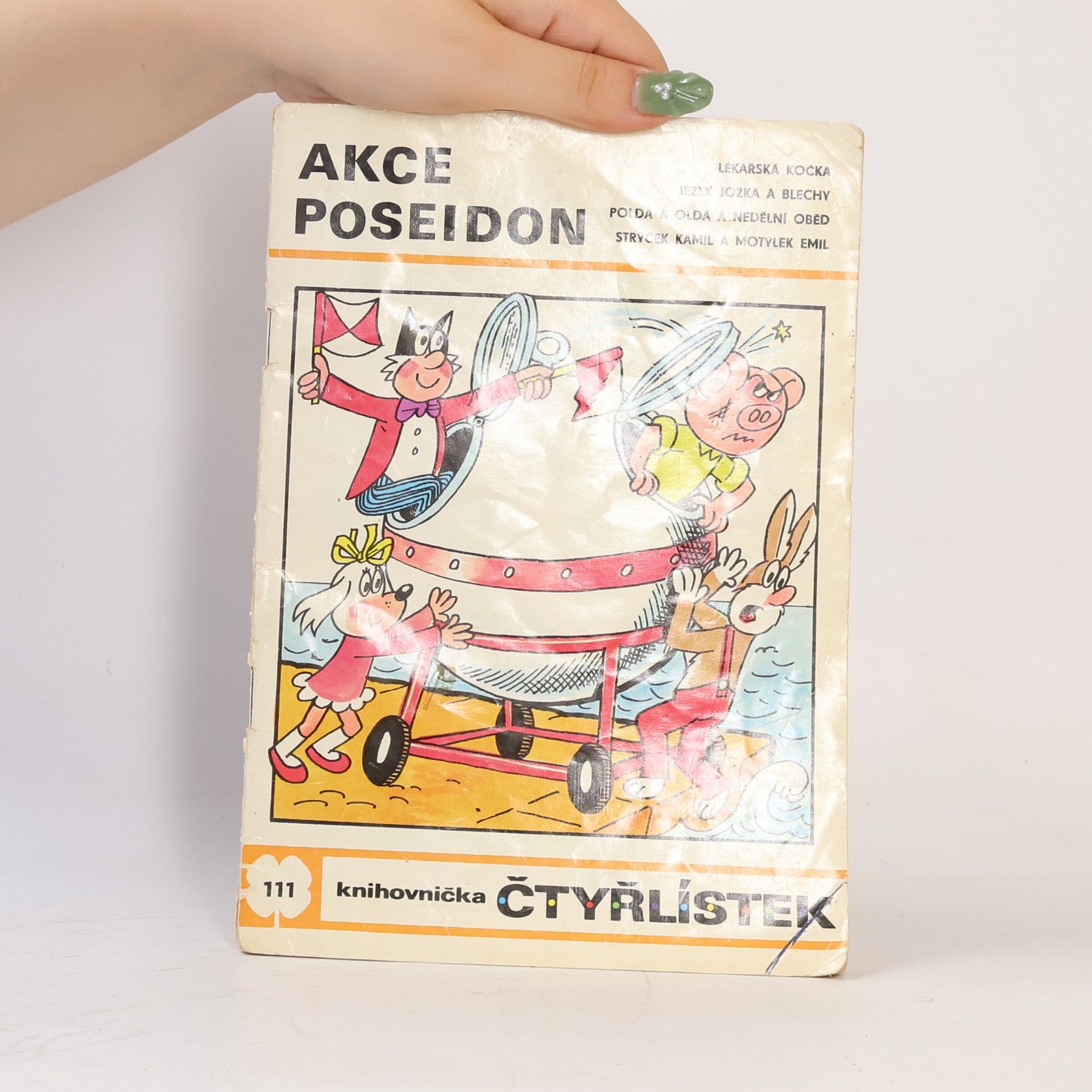 Jaroslav Němeček Čtyřlístek 111. Akce Poseidon