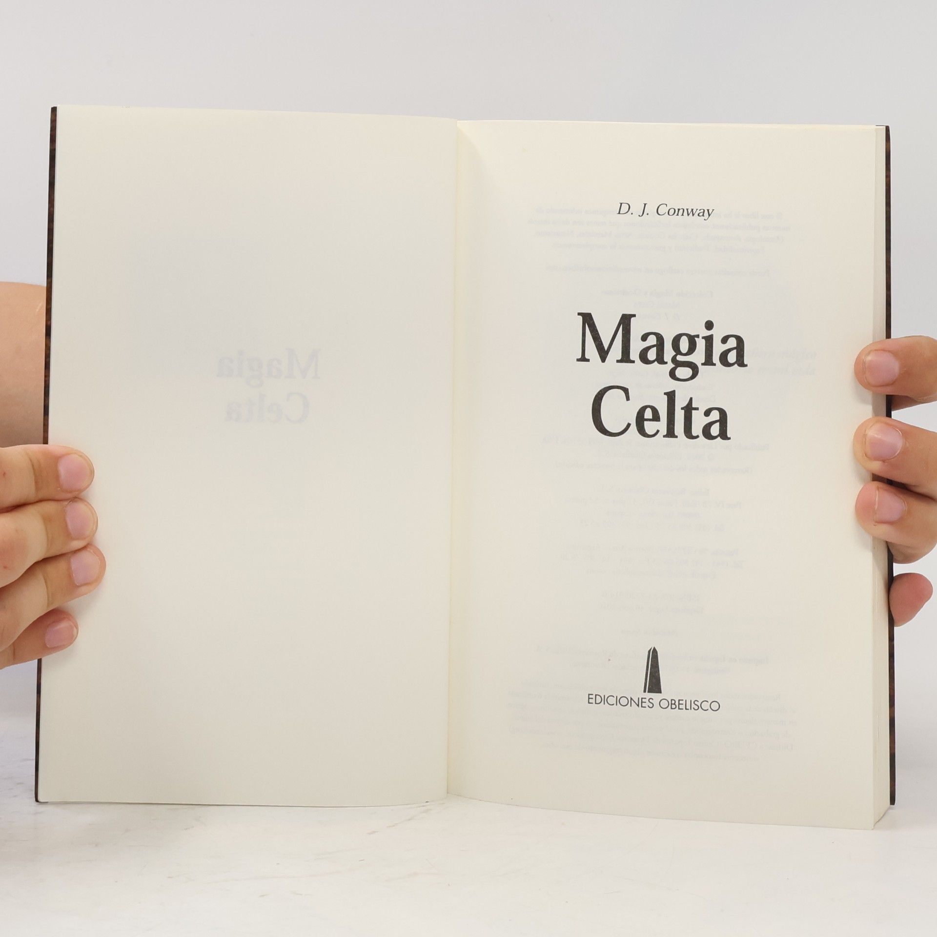 Deanna J. Conway Magia celta : un manual práctico - 3.ª edición