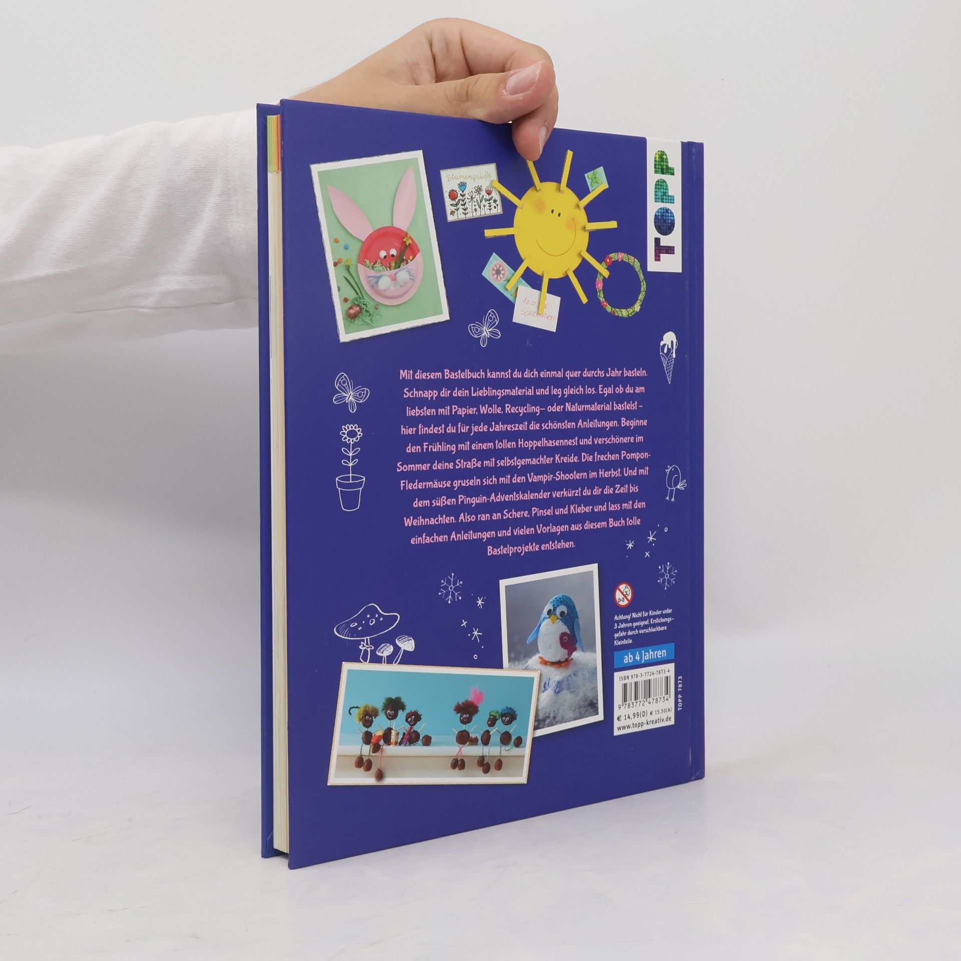 Lisa Schmidt-Colinet Das einmal-rund-ums-Jahr Bastelbuch