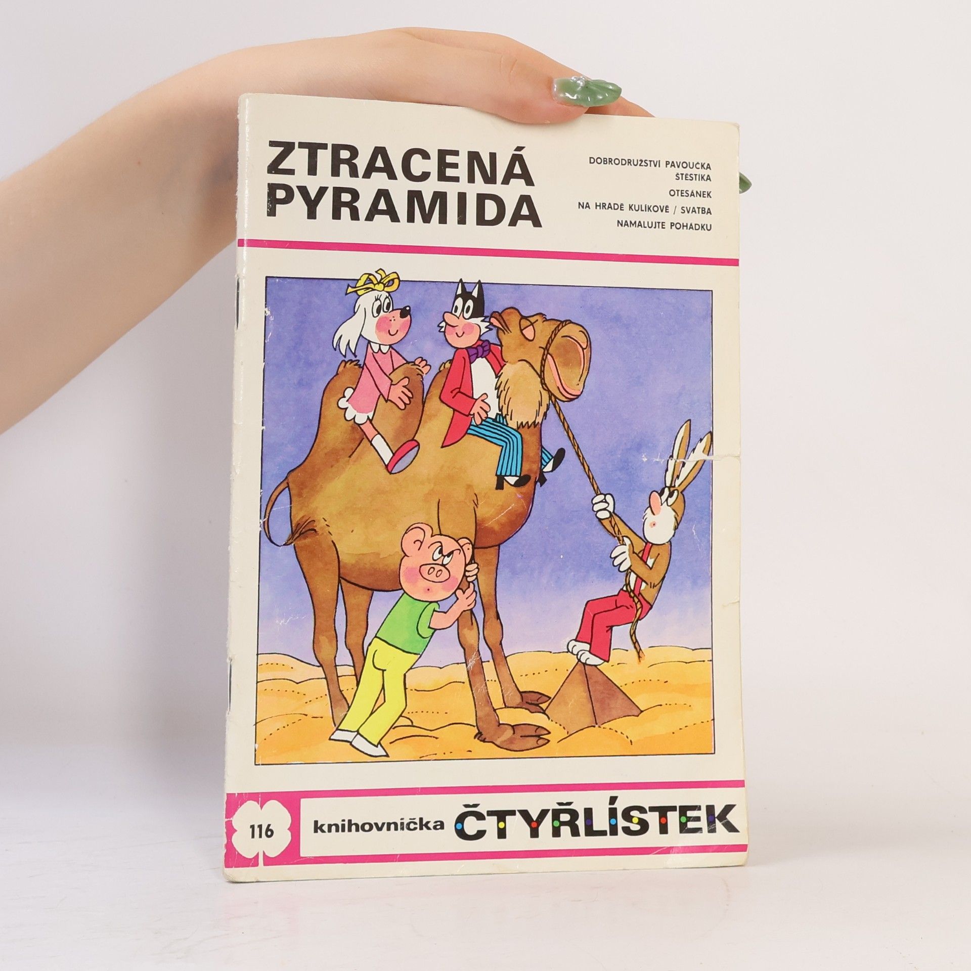 Jaroslav Němeček Čtyřlístek 116. Ztracená pyramida
