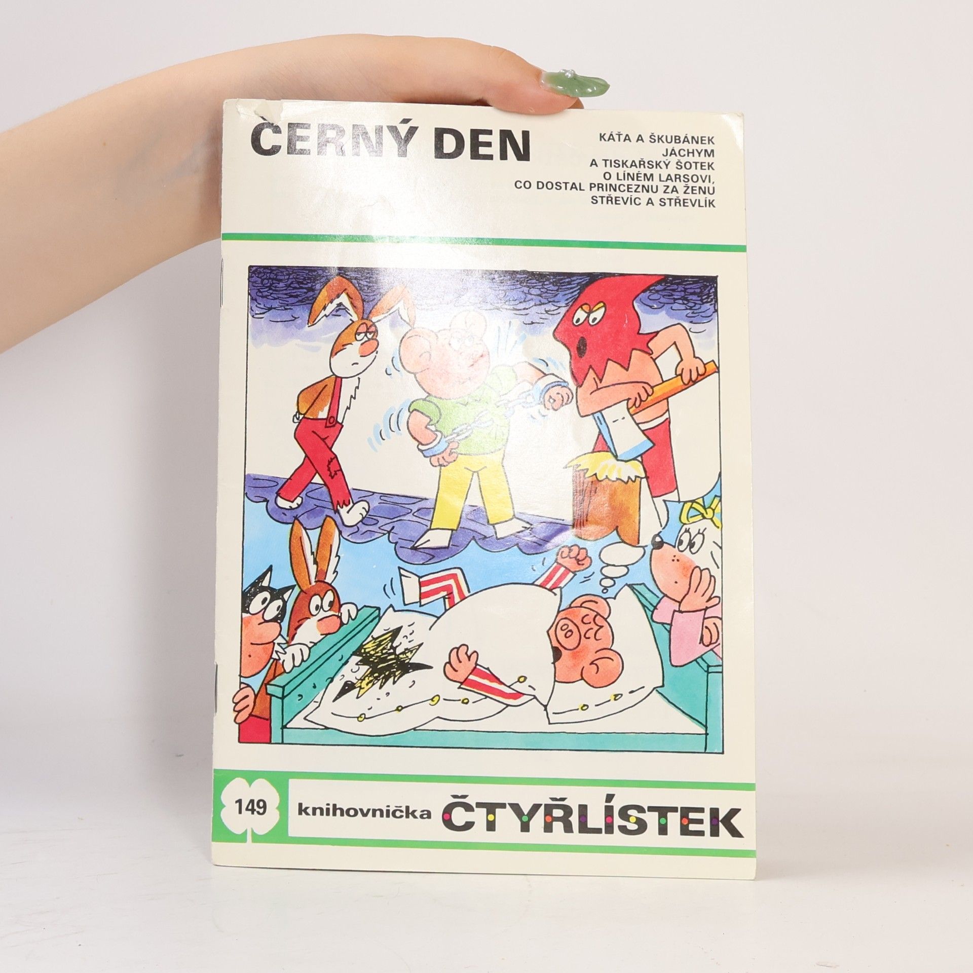 Ljuba Štíplová Čtyřlístek 149. Černý den