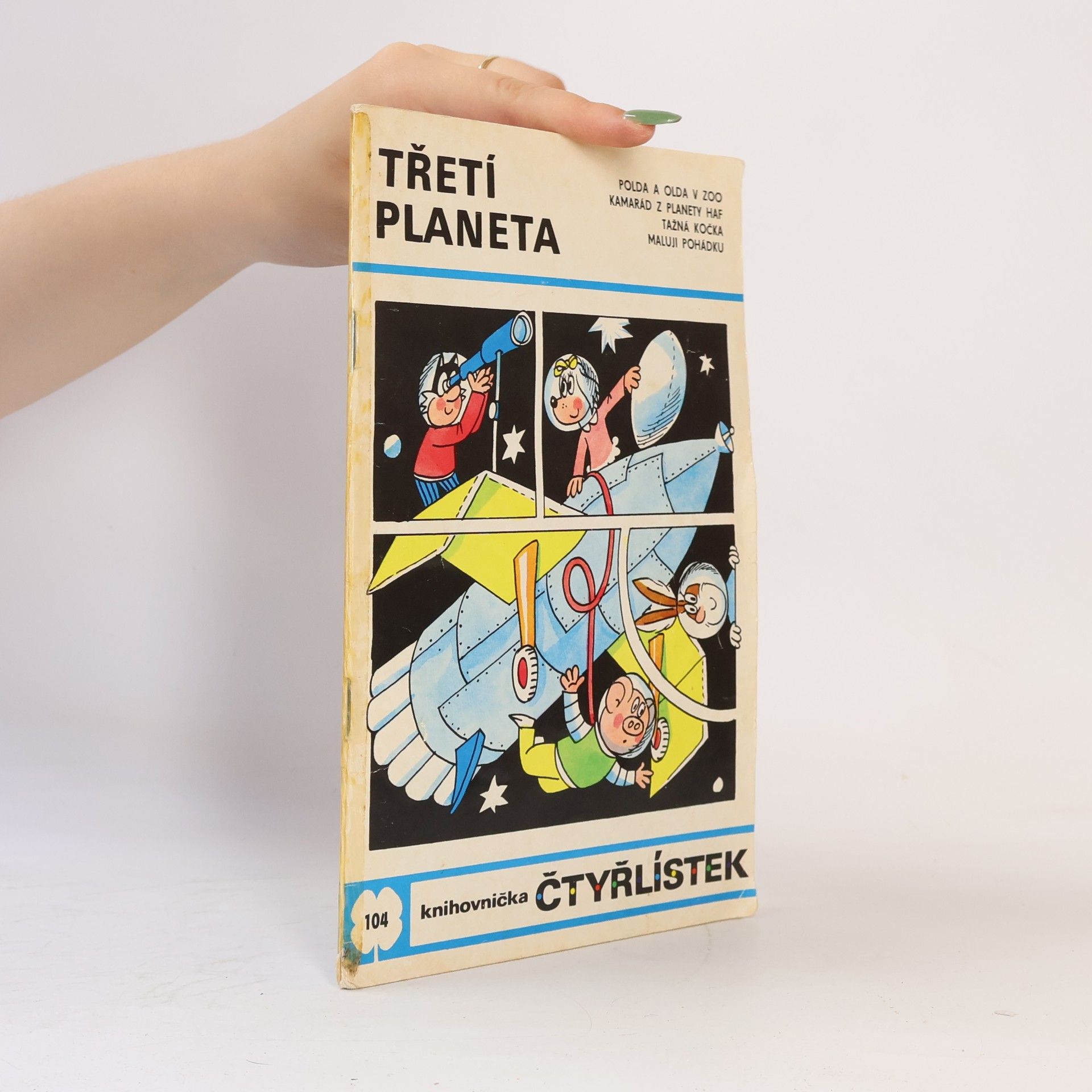 Jaroslav Němeček Čtyřlístek 104. Třetí planeta