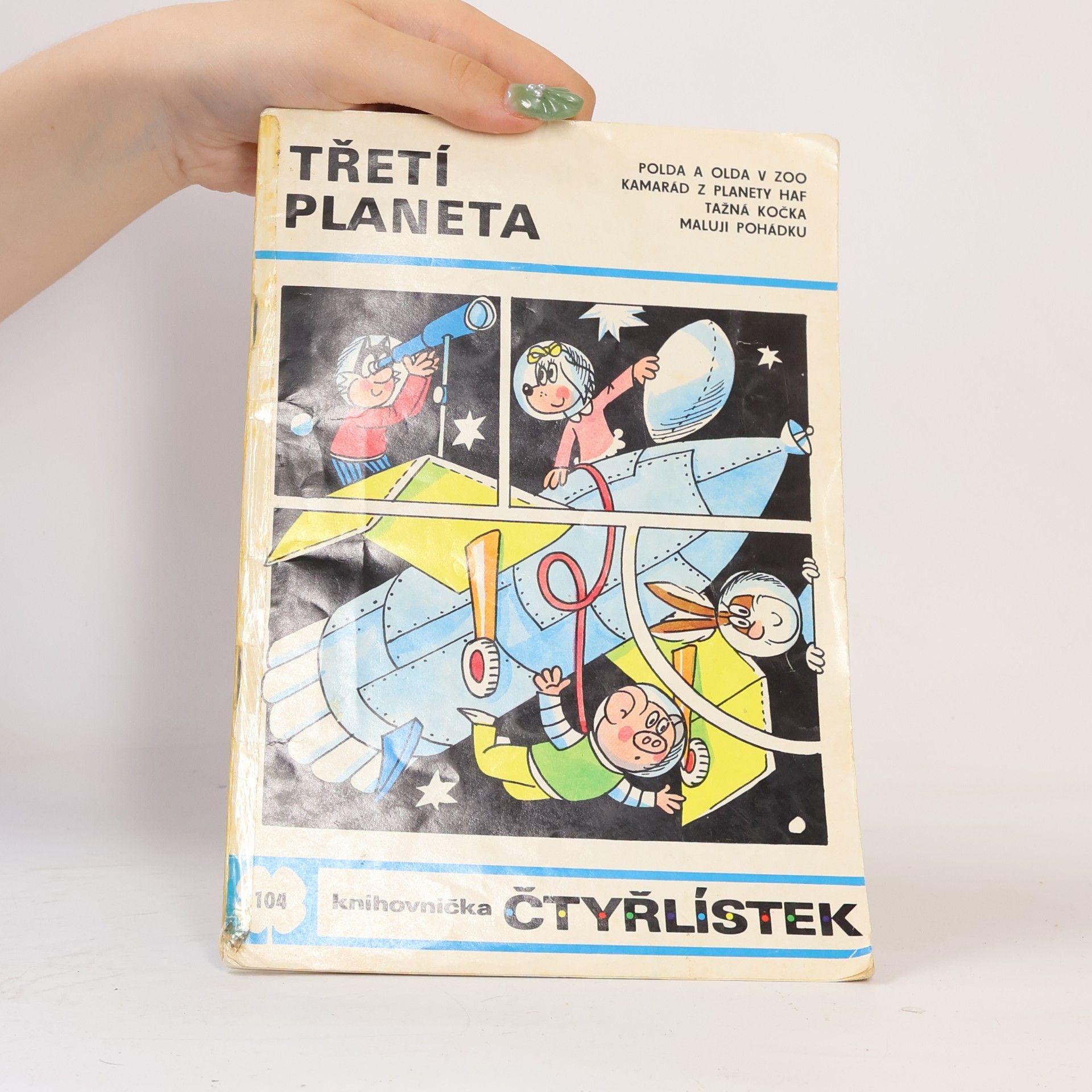 Jaroslav Němeček Čtyřlístek 104. Třetí planeta