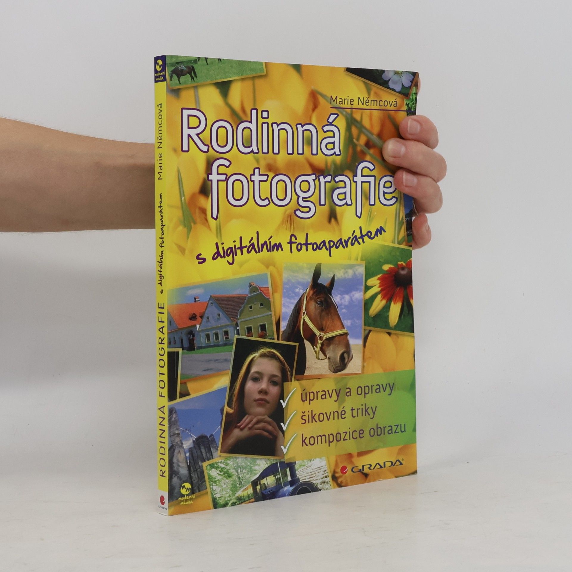 Rodinná fotografie s digitálním fotoaparátem