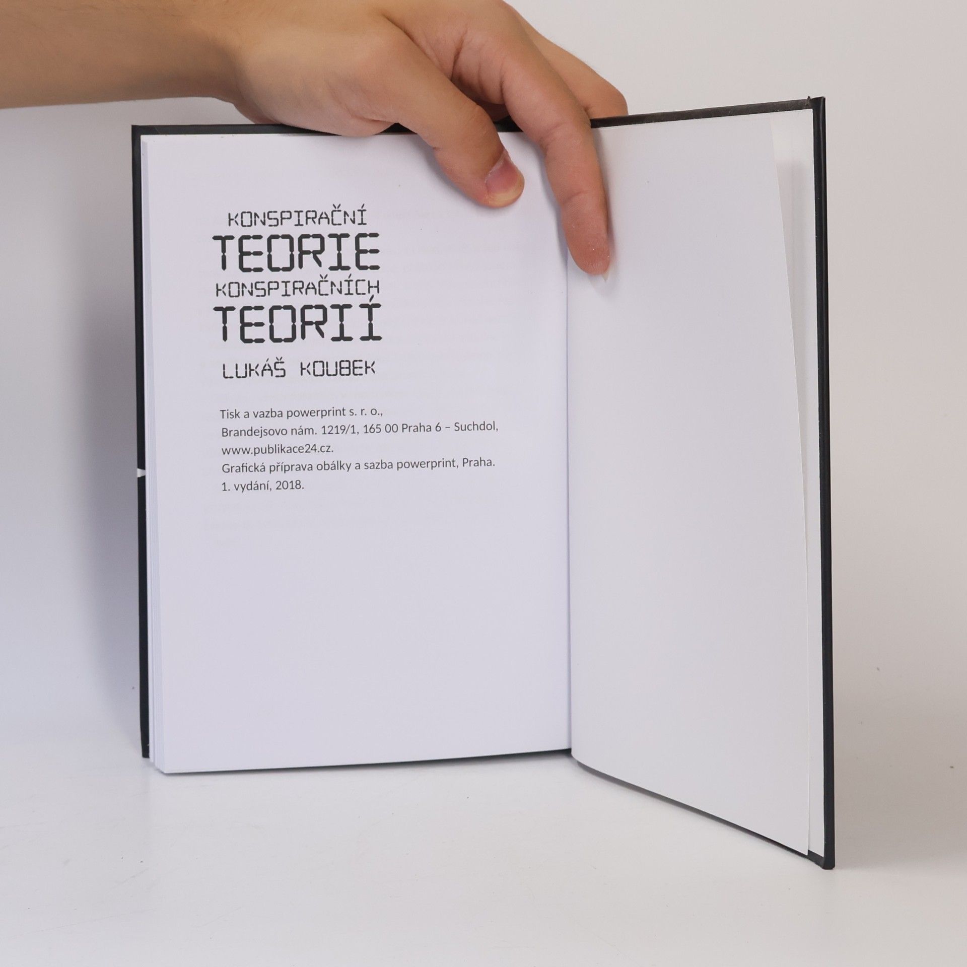 Lukáš Koubek Konspirační teorie konspiračních teorií