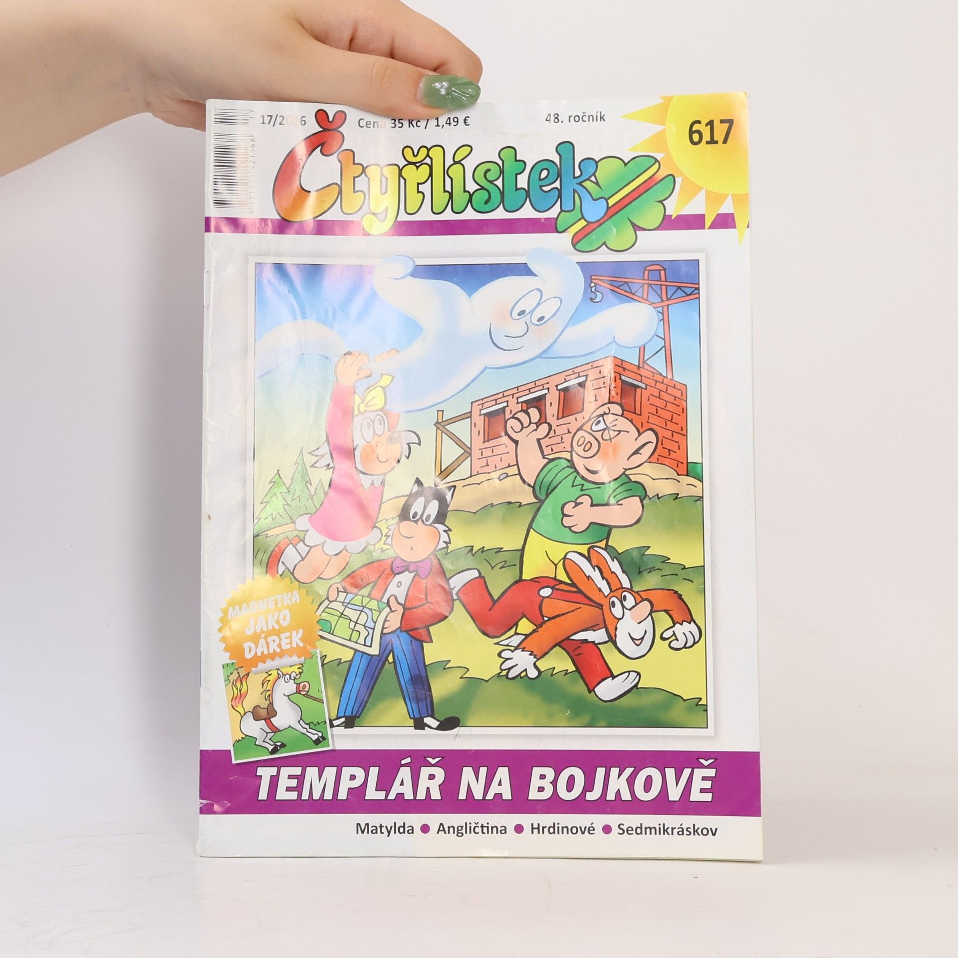 Autores varios Čtyřlístek 17/2016. Templář na bojkově