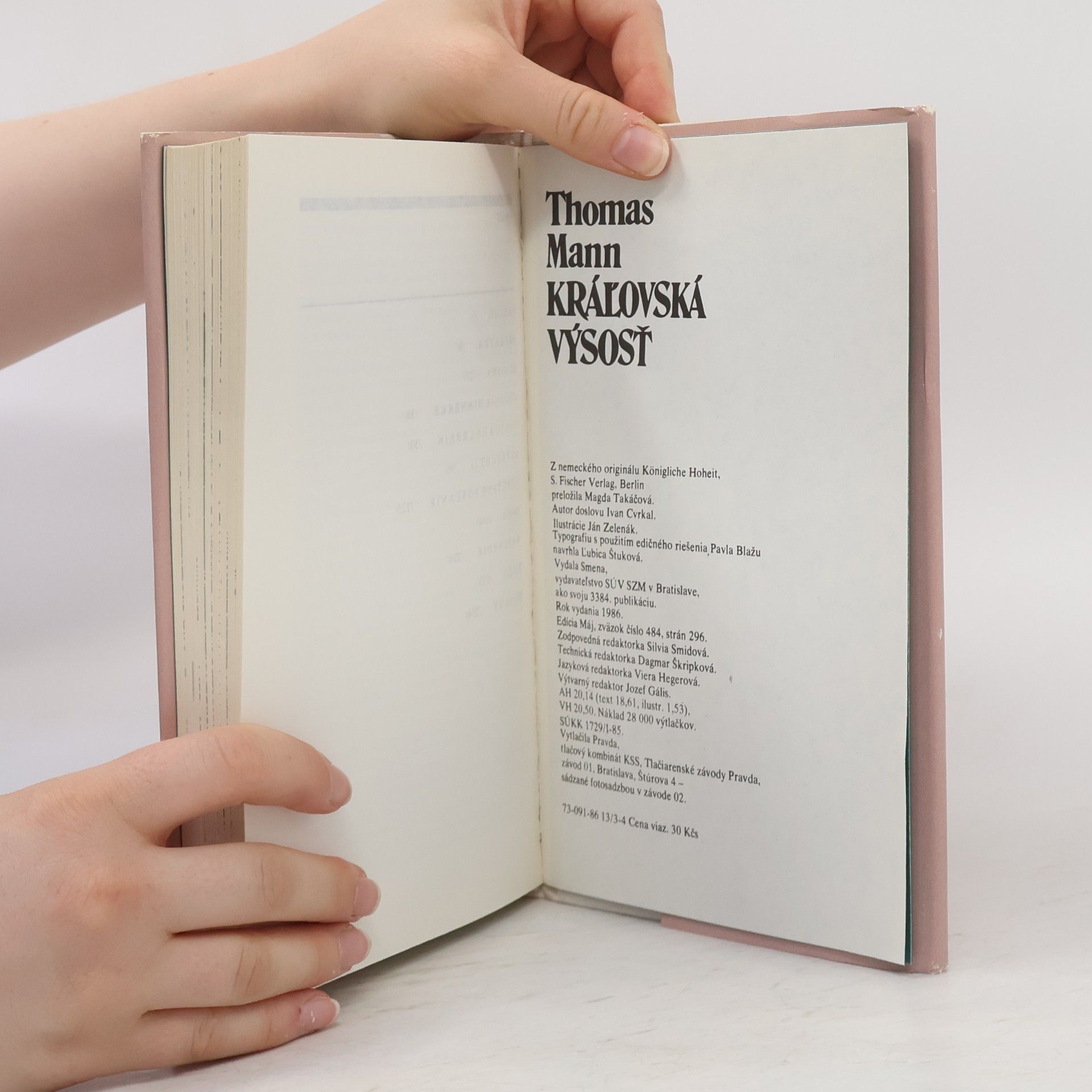 Thomas Mann Kráľovská výsosť