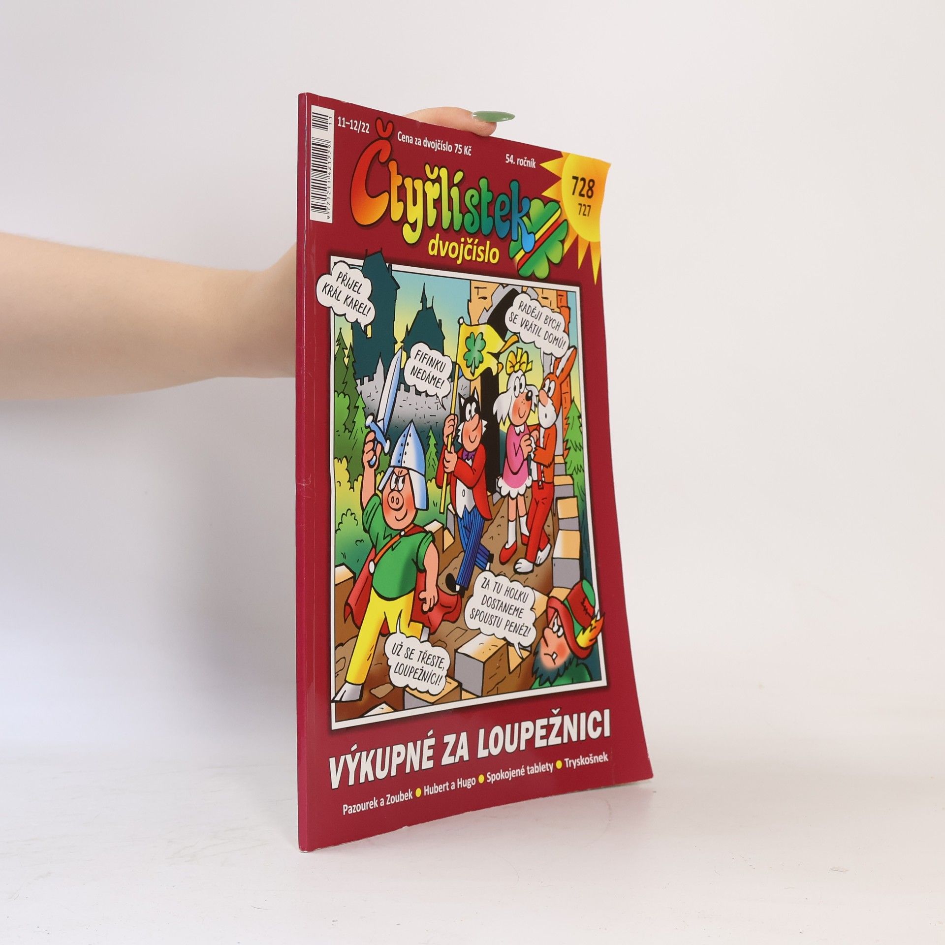 Autorenkollektiv Čtyřlístek. 54. ročník, (dvojčíslo) 727-728