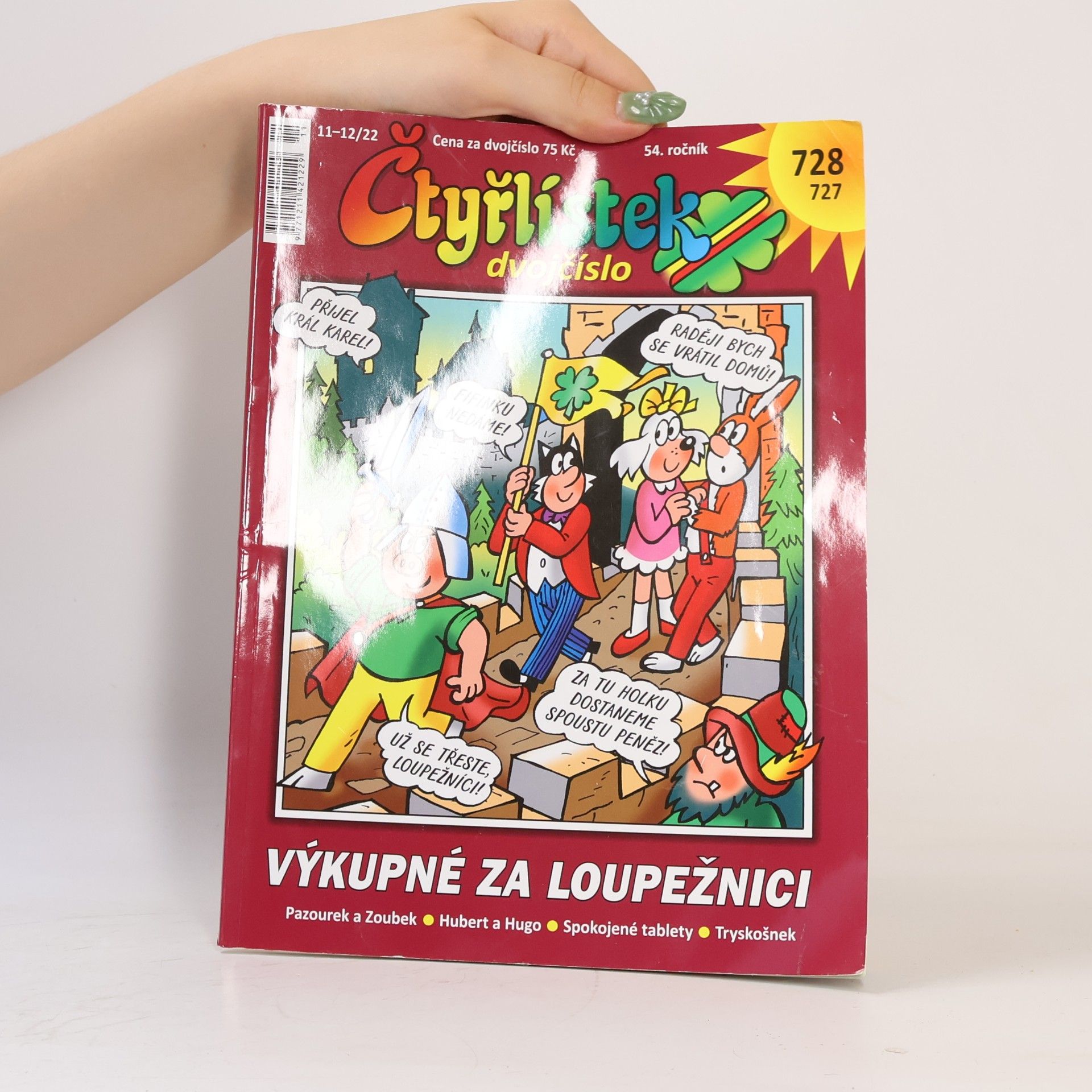 Auteurscollectief Čtyřlístek. 54. ročník, (dvojčíslo) 727-728