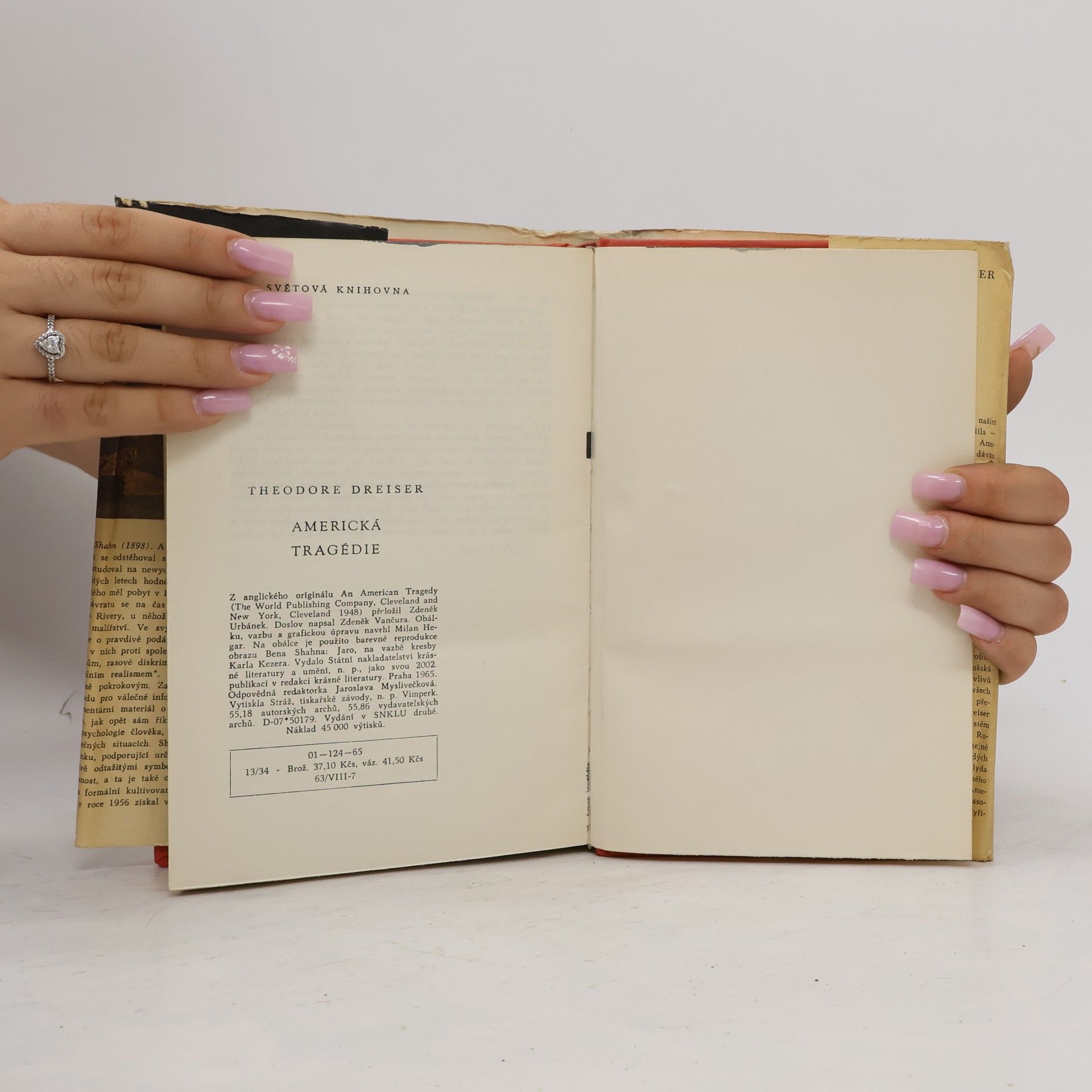 Theodore Dreiser Americká tragédie