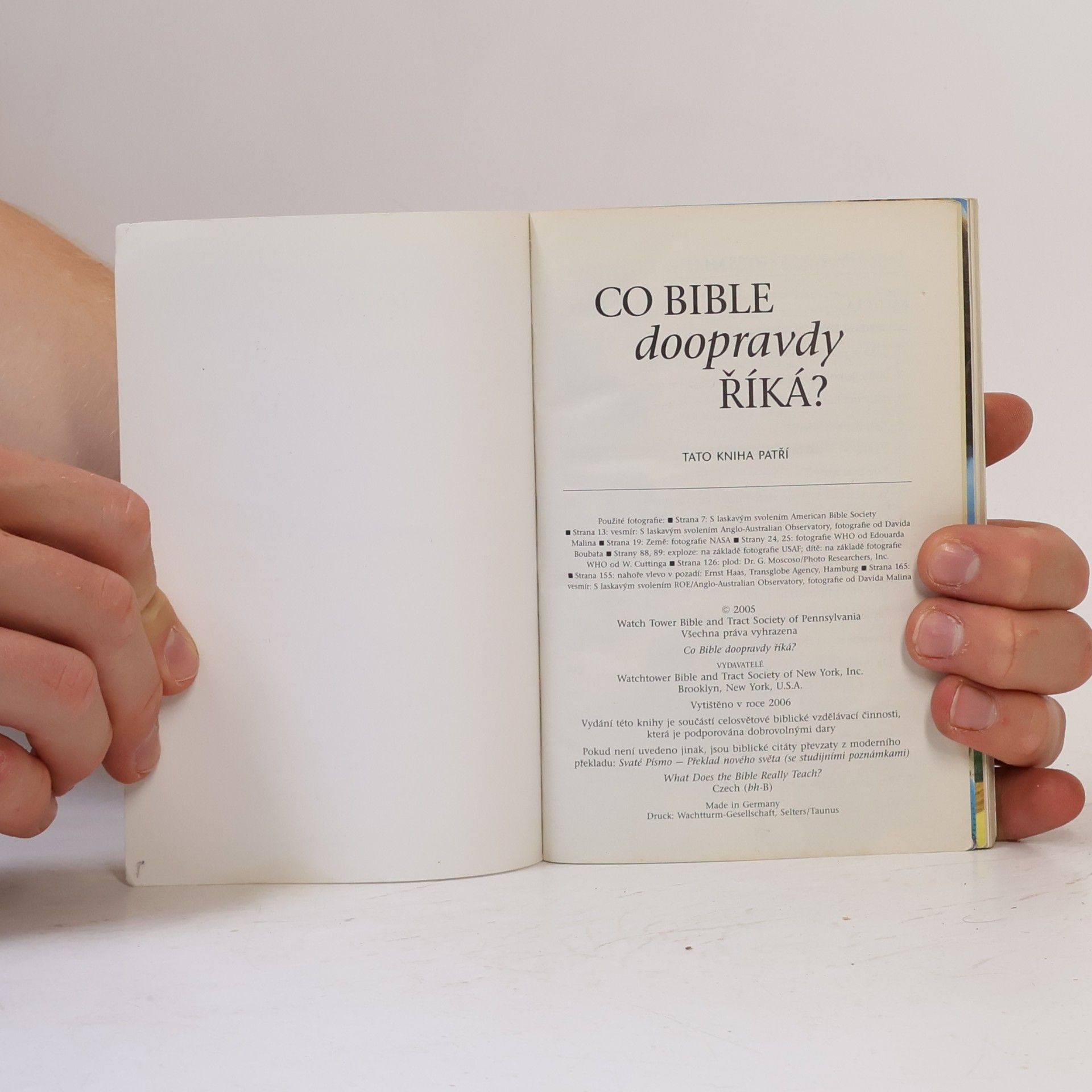Kolektiv autorů Co Bible doopravdy říká?