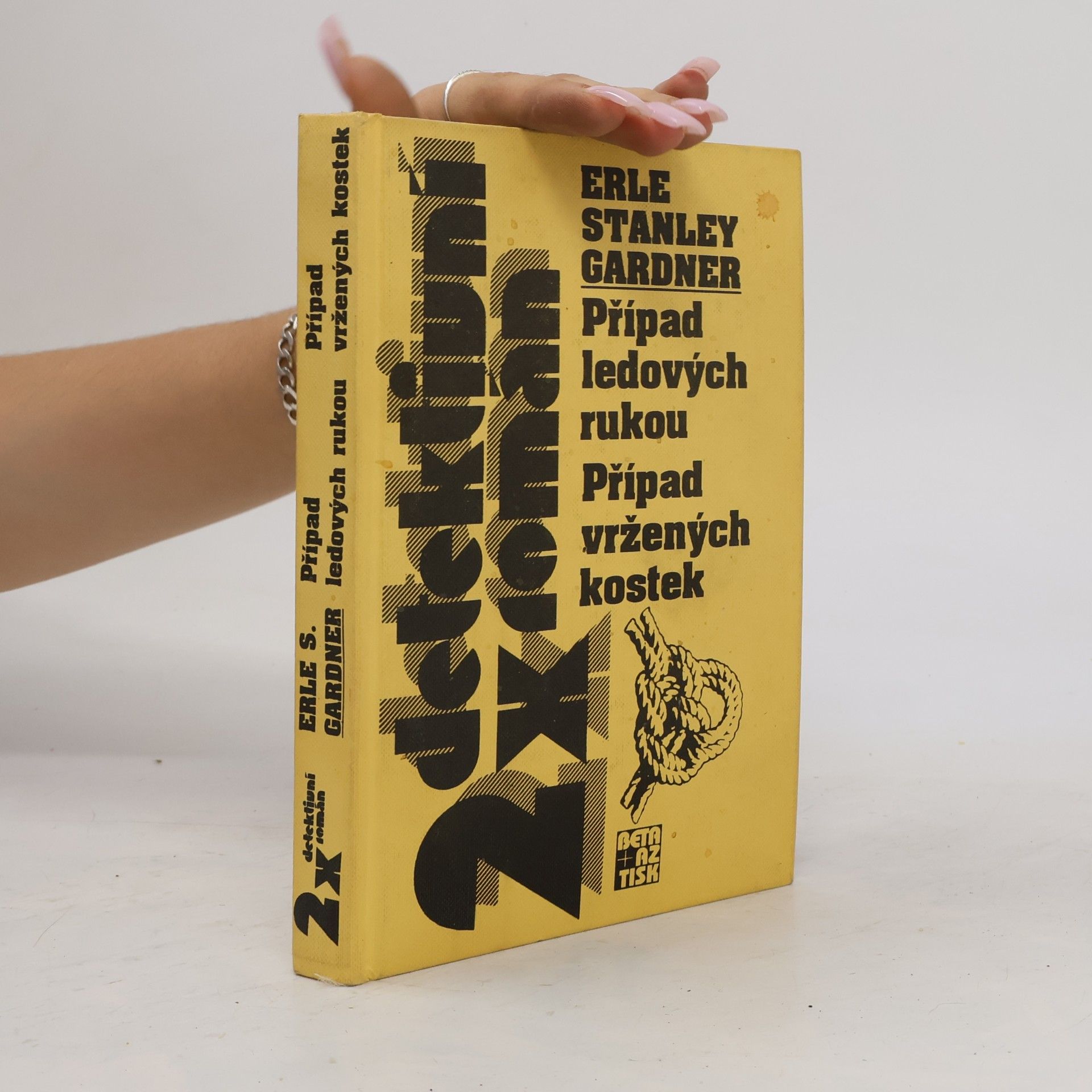 Erle Stanley Gardner 2x detektivní román. Případ ledových rukou. Případ vržených kostek